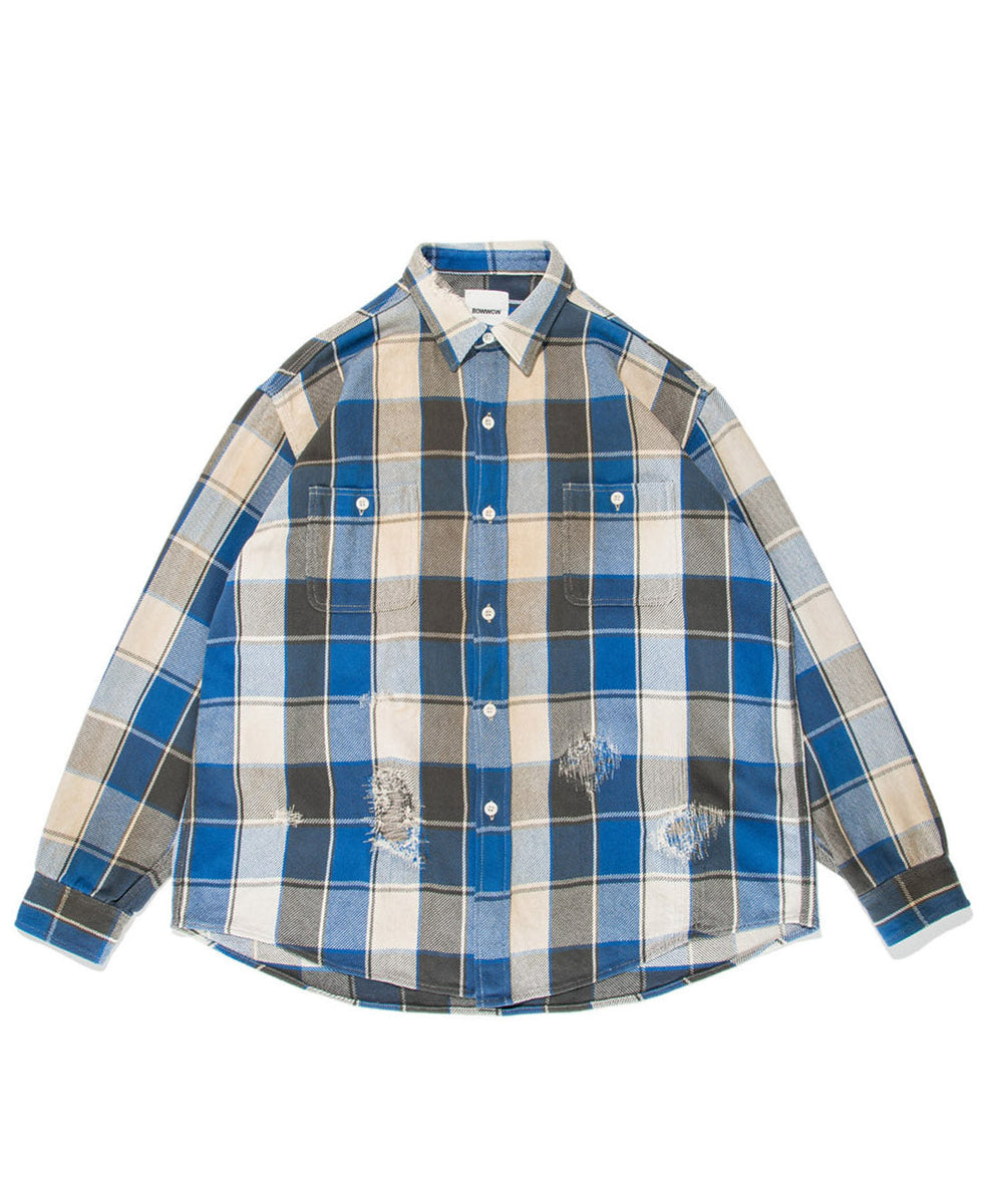 REPAIR AGEING FLANNEL SHIRTS – C30 - BOW WOW, RECOGNIZE FLAGSHIP SHOP