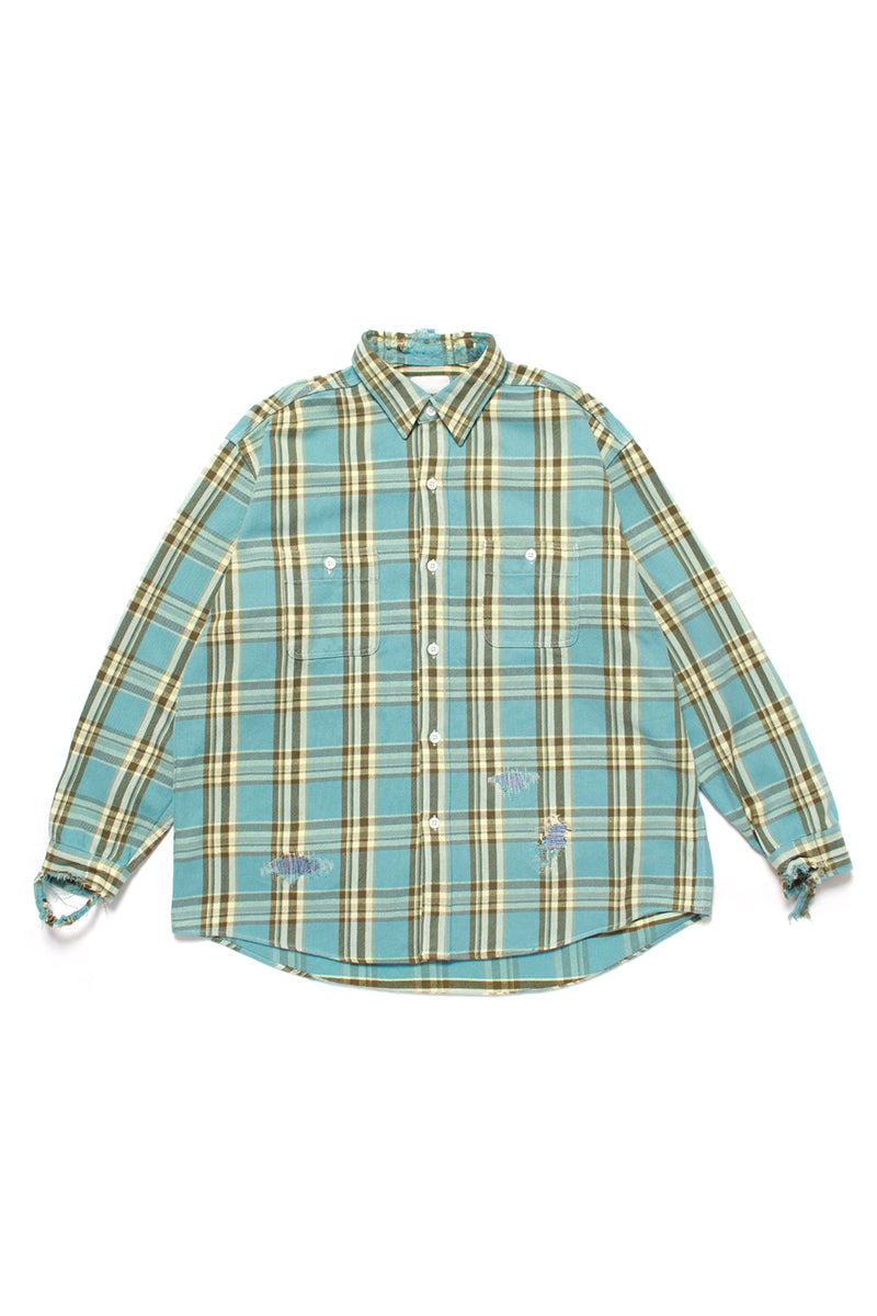 CRUSH FLANNEL SHIRTS KING SIZE