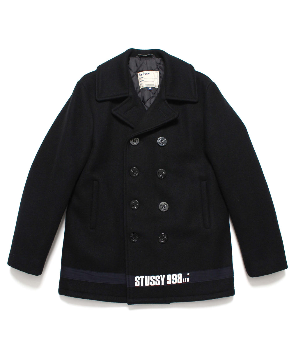 STUSSY × SCHOTT MELTON P-COAT '98 – C30 - BOW WOW