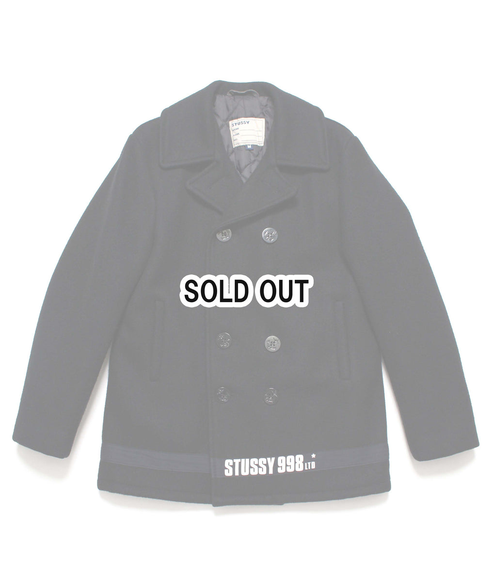 STUSSY × SCHOTT MELTON P-COAT '98 – C30 - BOW WOW 