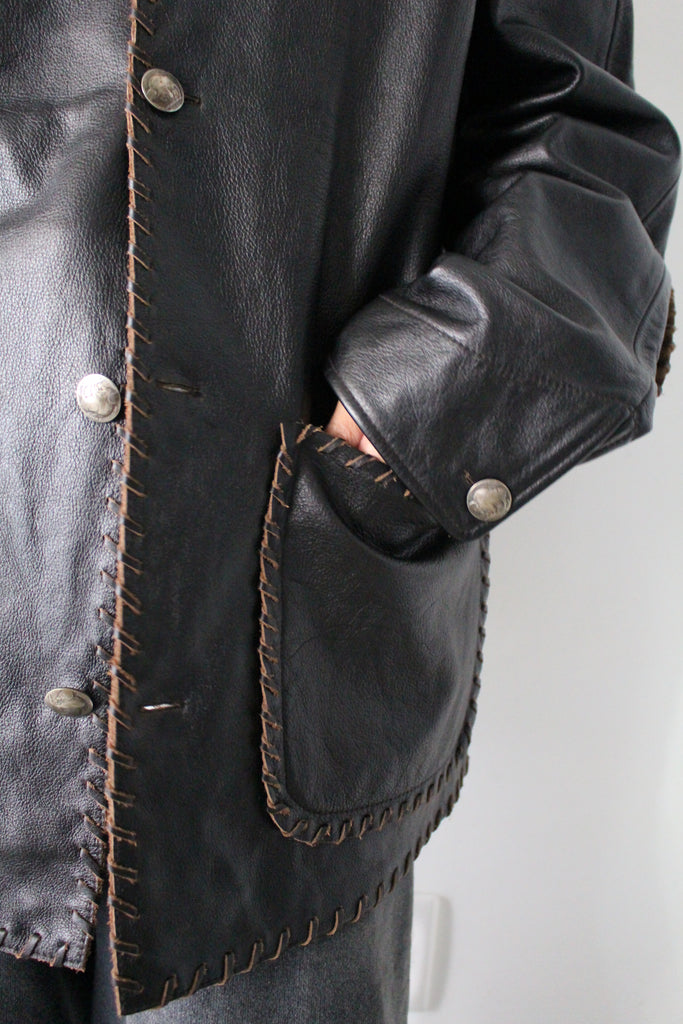 【BOW WOW】11/4 (sat) - NEW RELEASE "LEATHER WOVEN CHORE COAT"