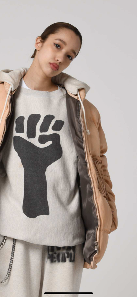 "POWER TO THE PEOPLE" SWEAT SHIRTS