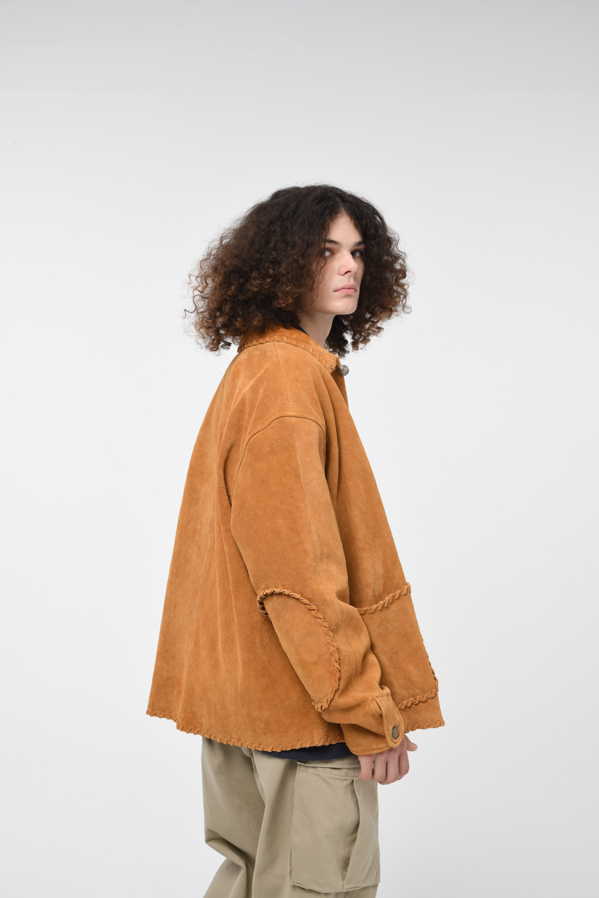 BOWWOW WOVEN SUEDE COVERALL バウワウ visvim WOVEN SUEDE COVERALL スウェードジャケット-バウワウ 通販 BOW