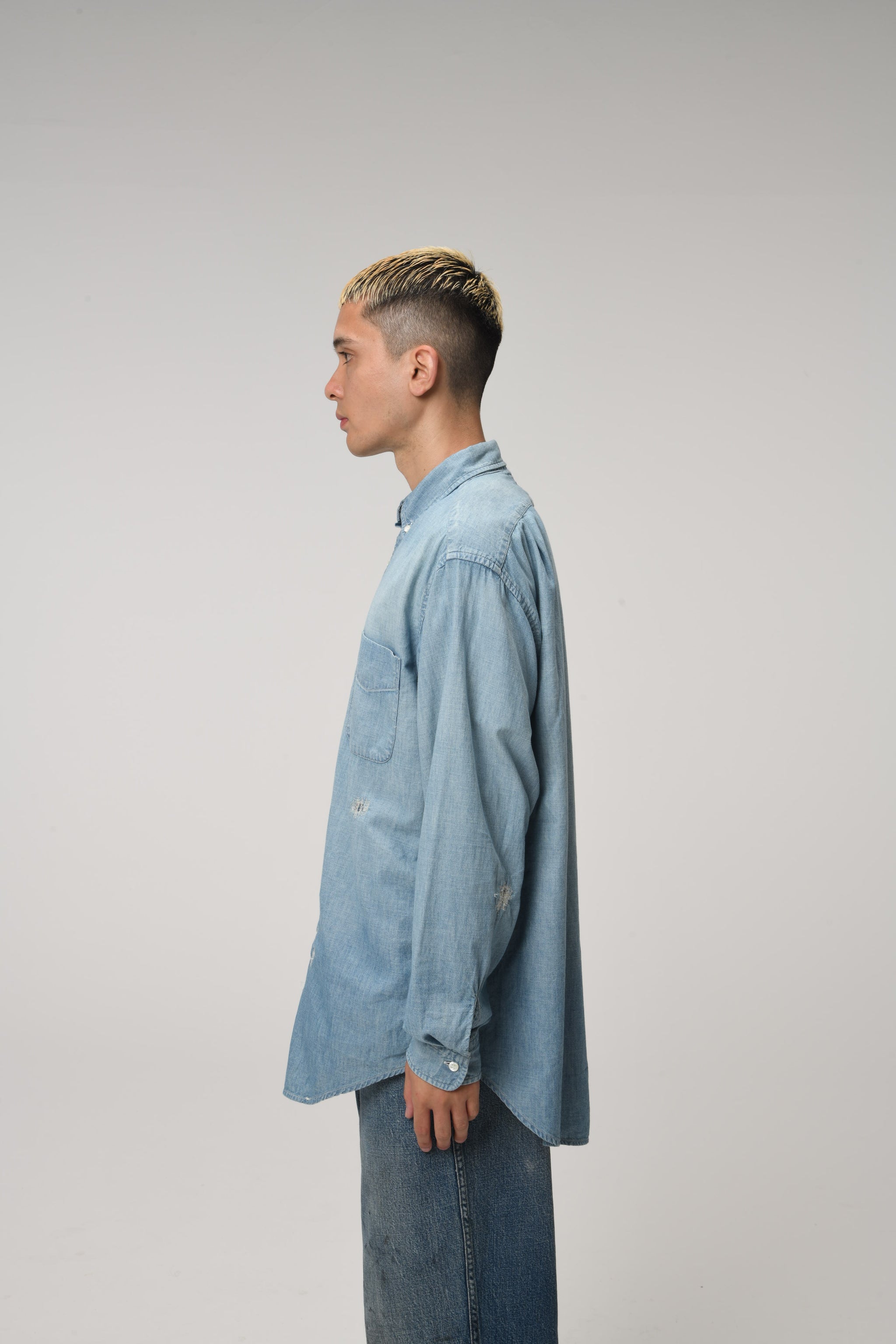 REPAIR AGEING CHAMBRAY SHIRTS – C30 - BOW WOW, RECOGNIZE REPAIR AGEING CHAMBRAY SHIRTS – C30 - BOW WOW, RECOGNIZE