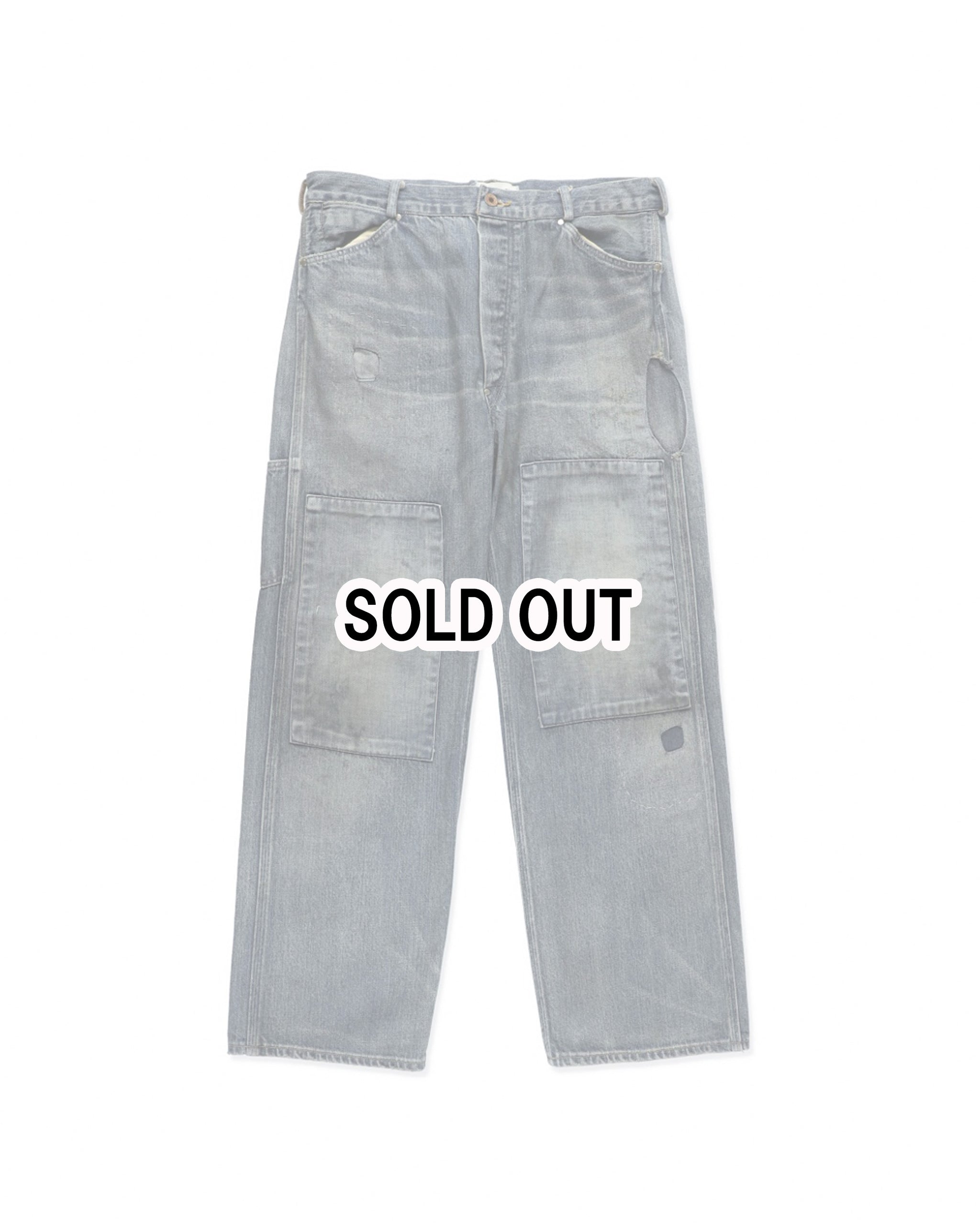 MINER'S REPAIRED DENIM WORK PANTS – C30 - BOW WOW, RECOGNIZE