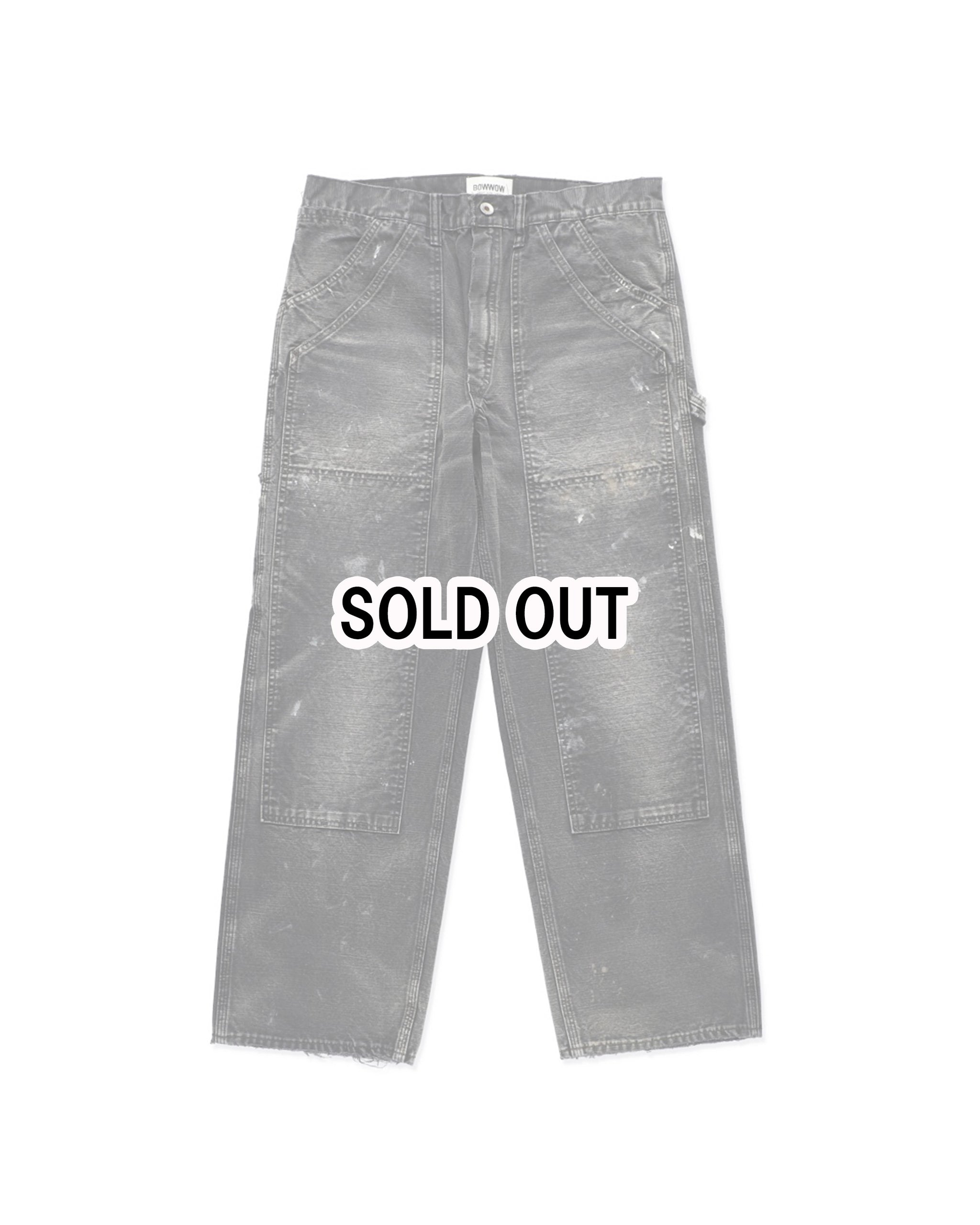 BOW WOW 25FWバウワウ DUCK PAINTER PANTS AGED C30 - BOW WOW