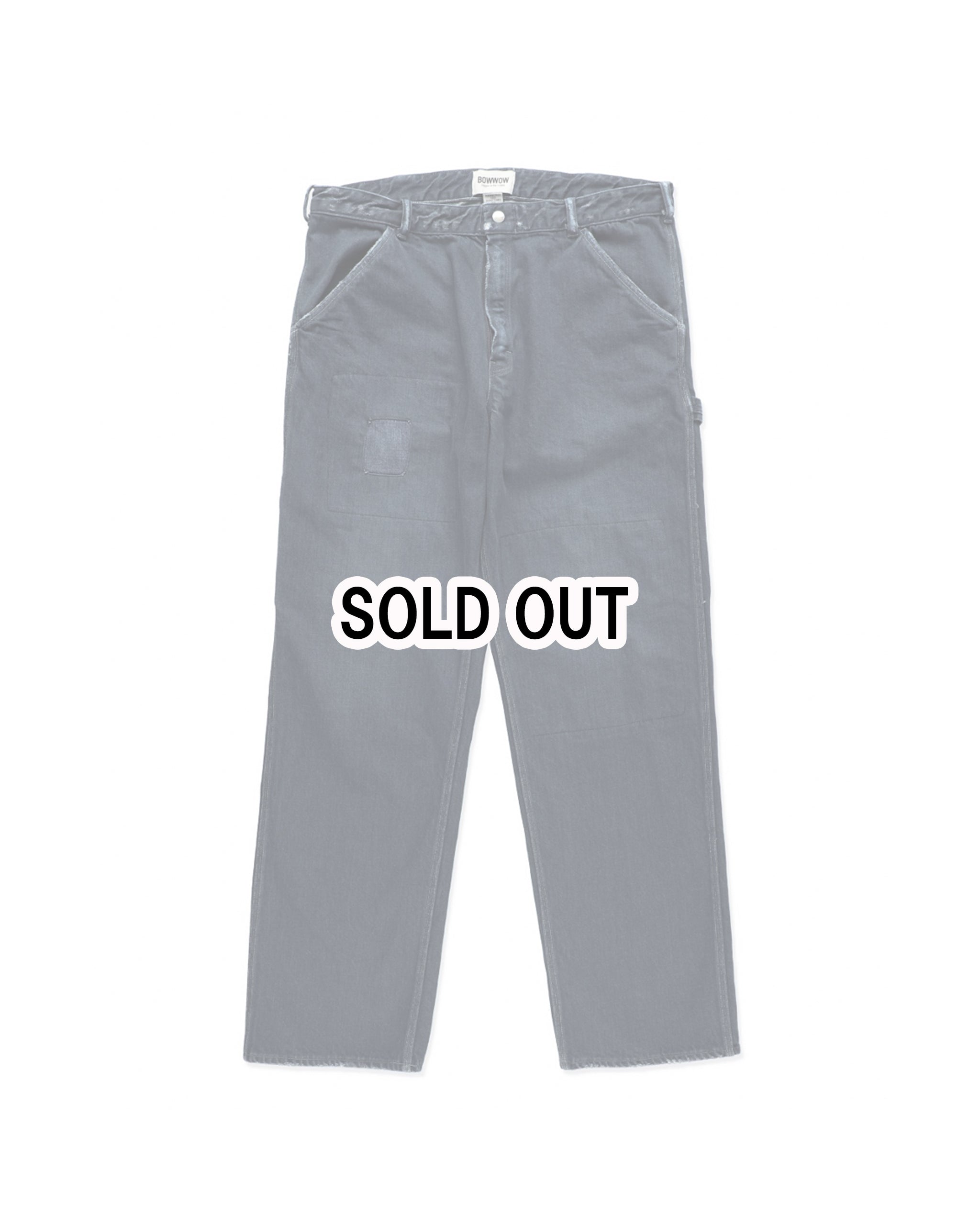 REPAIRED INDIGO PAINTER PANTS – C30 - BOW WOW, RECOGNIZE FLAGSHIP SHOP