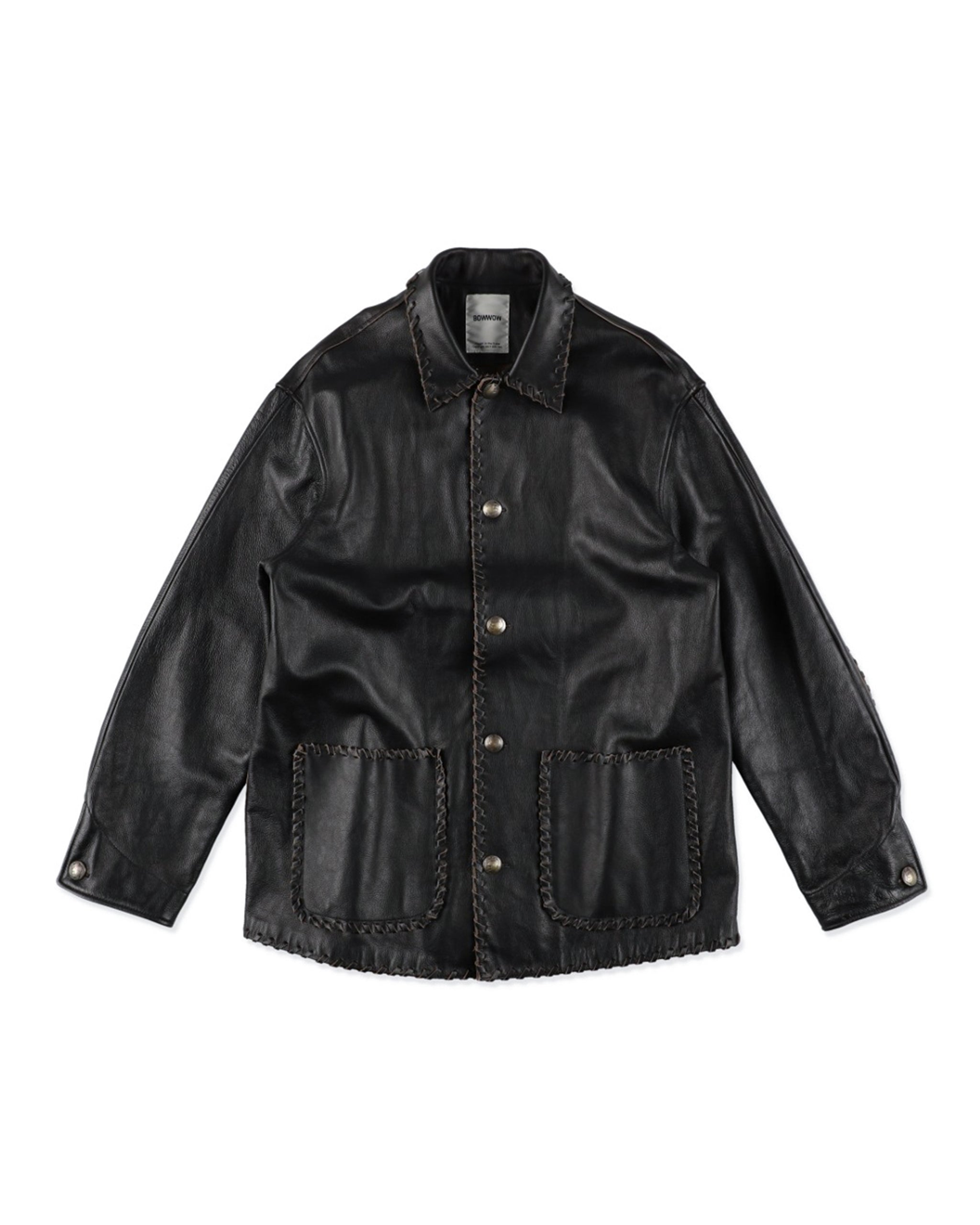 最終価格 BOW WOW レザーコート 最終価格 BOW WOW レザーコート - メルカリ