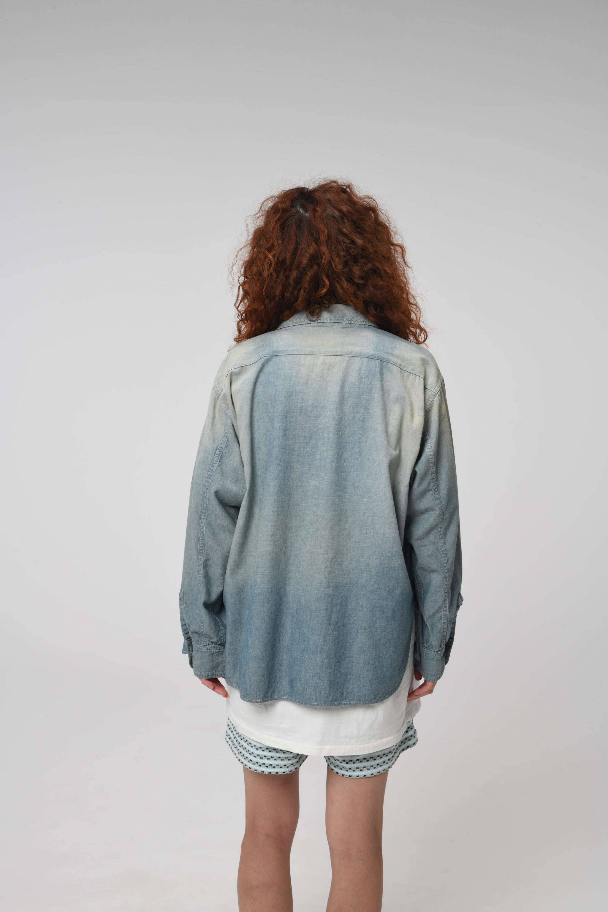 トップス bowwow CHAMBRAY SHIRTS SUNBURN AGEING XL IMG_2683_2048x.jpg?v=1708262244