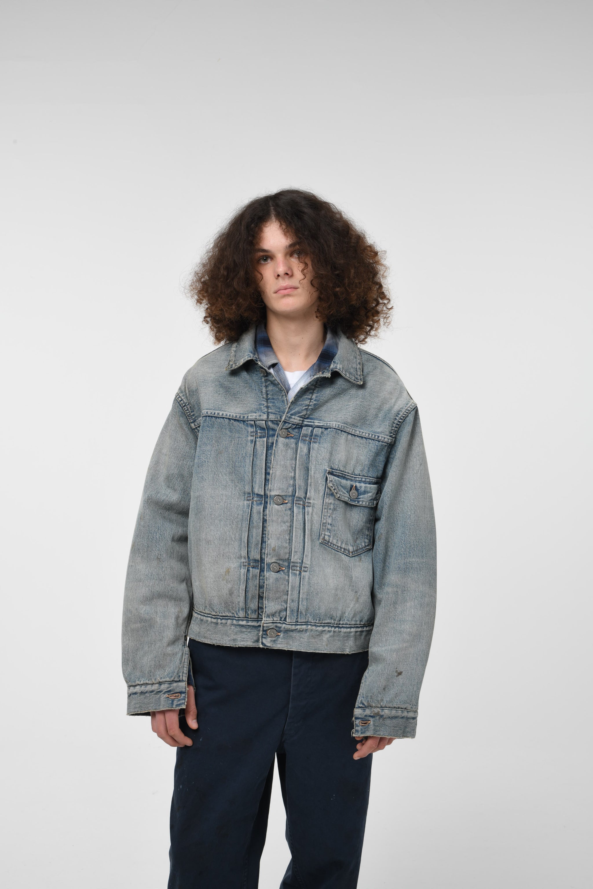bow.a ボウエー　デニム　ジャケット bow.a DENIM JACKET デニムジャケット