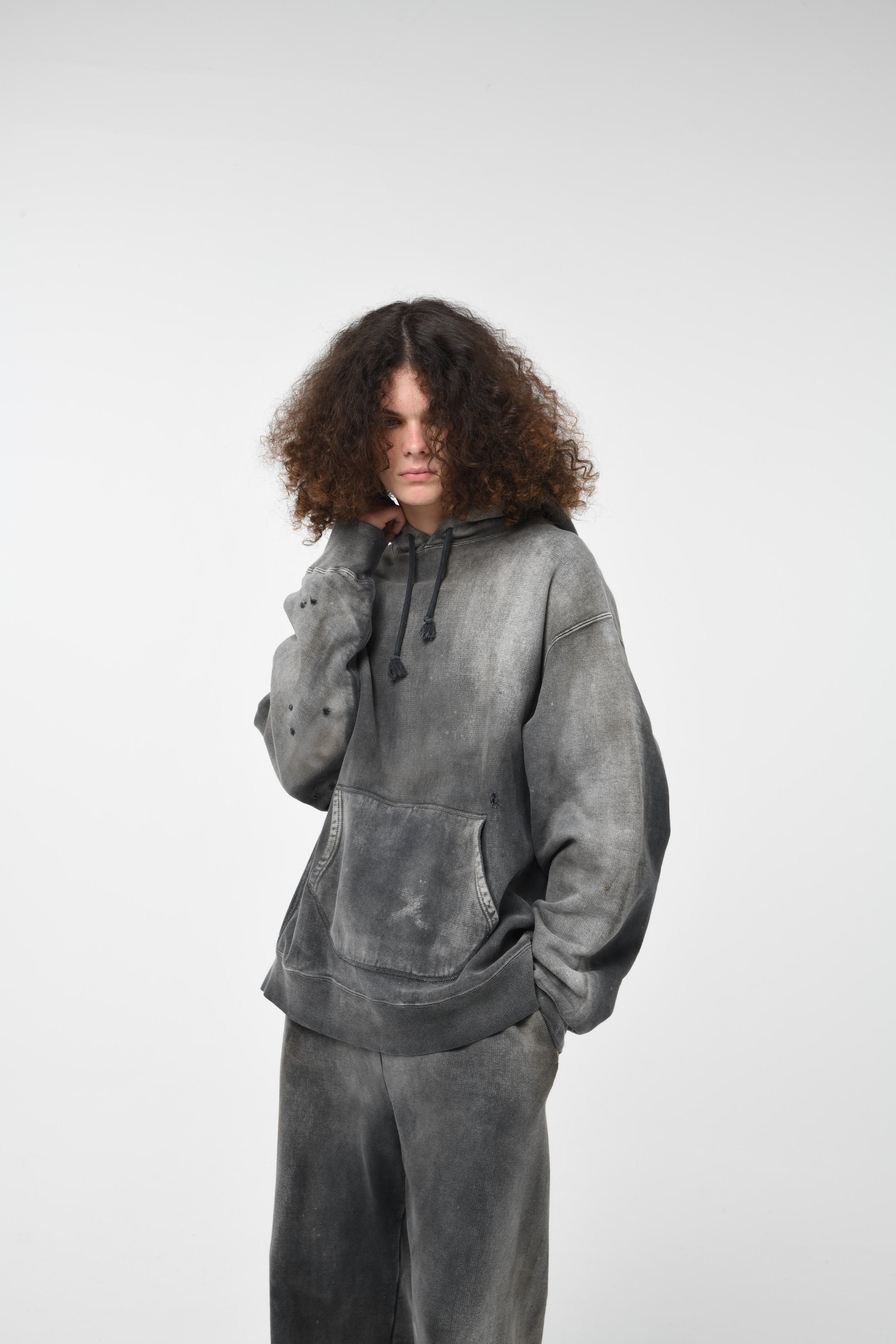 トップス BOWWOW 24AW HARD AGING SWEAT HOODIE XXL HARD AGING HOODIE – C30 - BOW WOW, RECOGNIZE FLAGSHIP SHOP