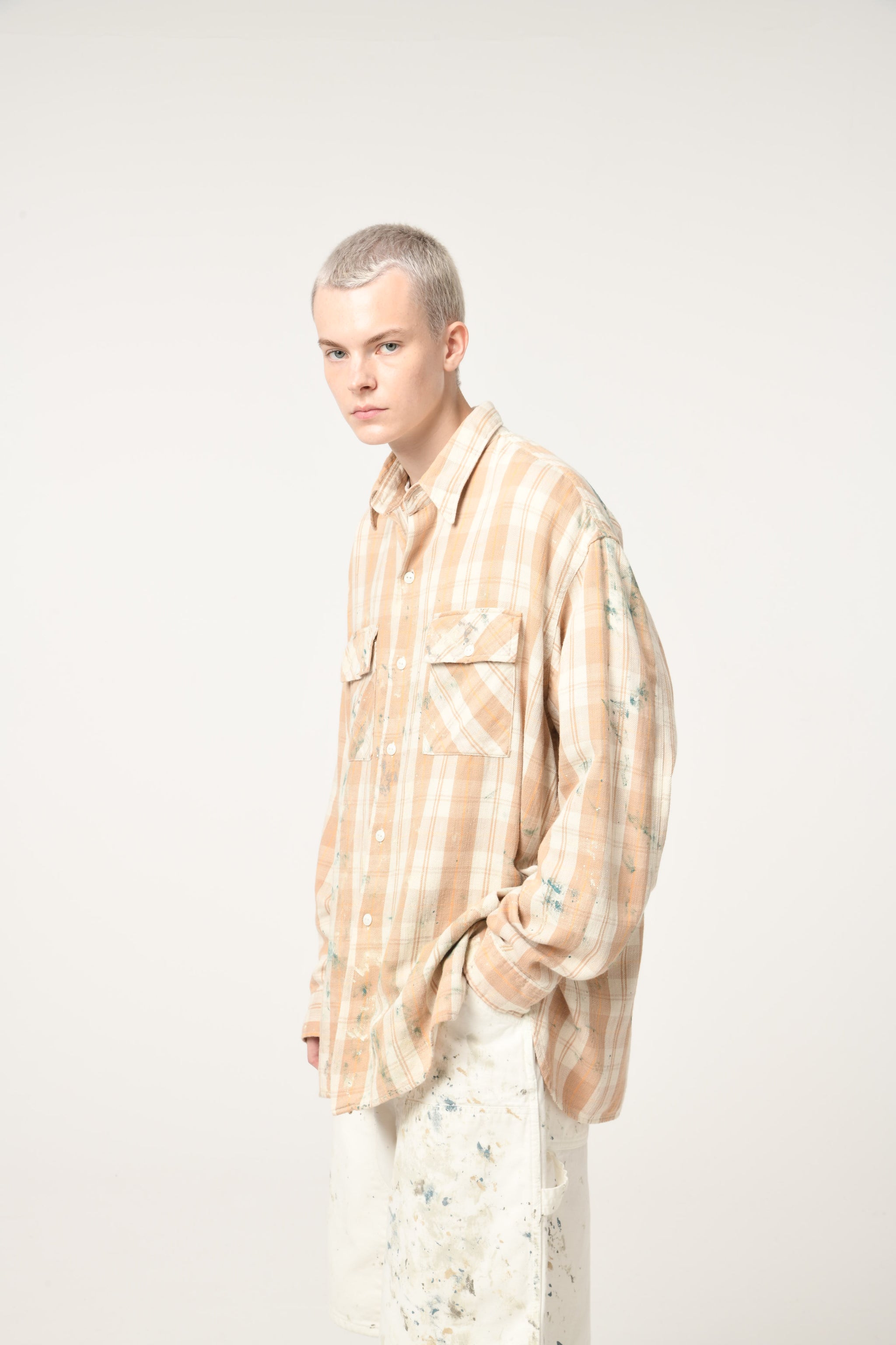 PAINTED PAINTER FLANNEL SHIRT – C30 - BOW WOW, RECOGNIZE
