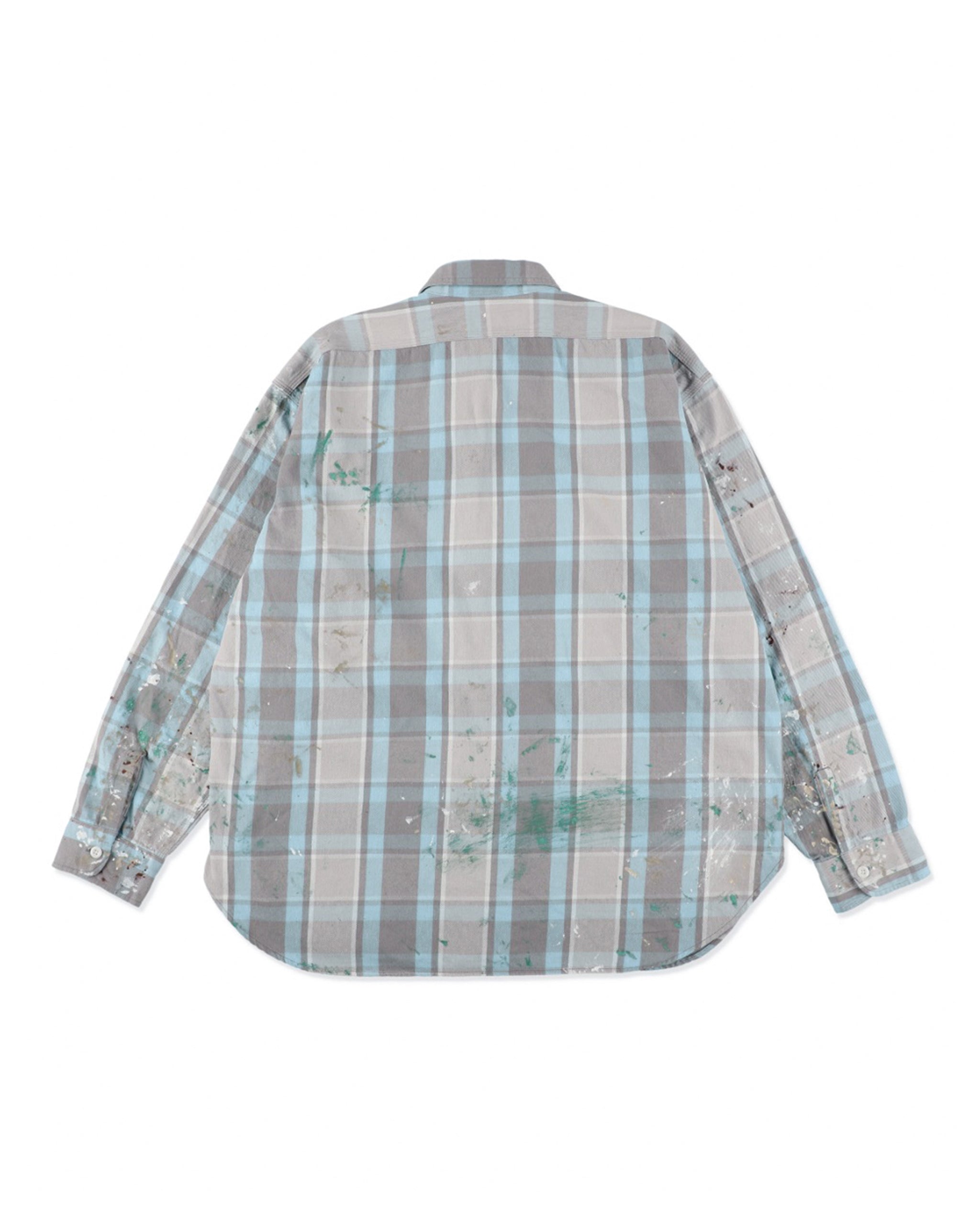 BOWWOW ペインターシャツ ステインド PAINTER'S PAINT STAINED FLANNEL SHIRT – C30 - BOW WOW, RECOGNIZE