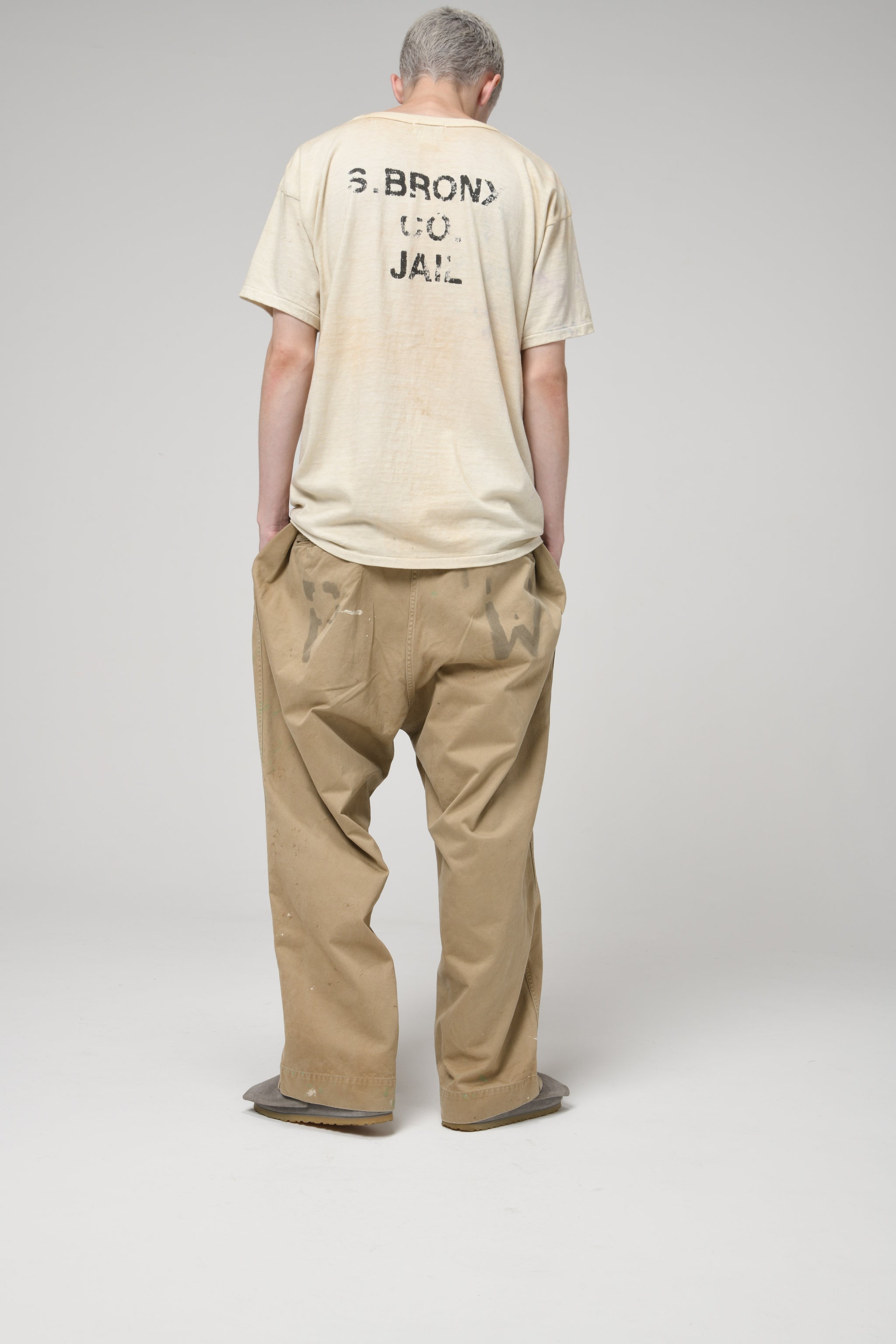 PW 41 KHAKI TROUSERS AGED – C30 - BOW WOW, RECOGNIZE FLAGSHIP SHOP