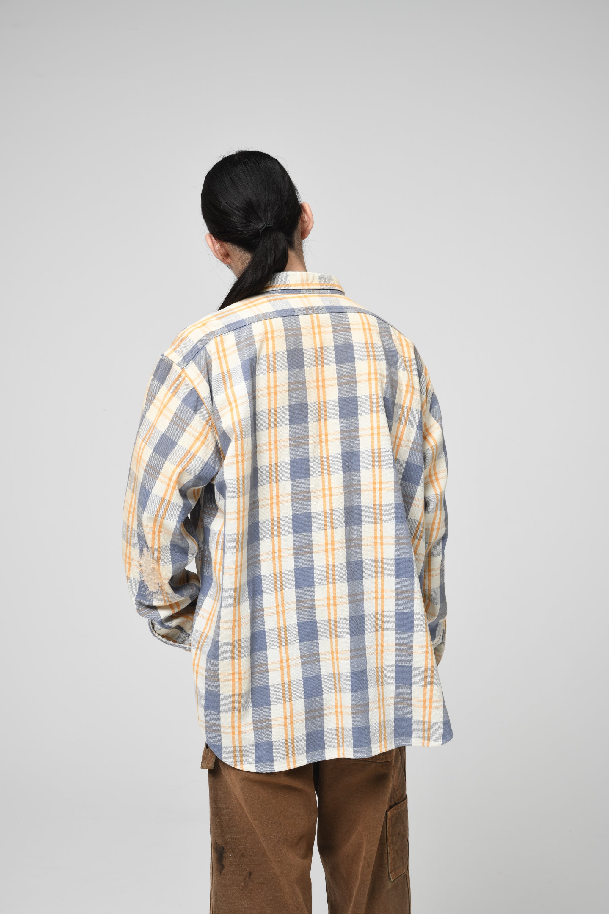UNIQUE POCKET CHECKED FLANNEL SHIRT AGED – C30 - BOW WOW