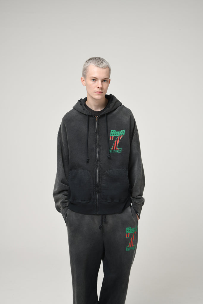 7 VINYL ZIP HOODIE AGED – C30 - BOW WOW, RECOGNIZE FLAGSHIP SHOP