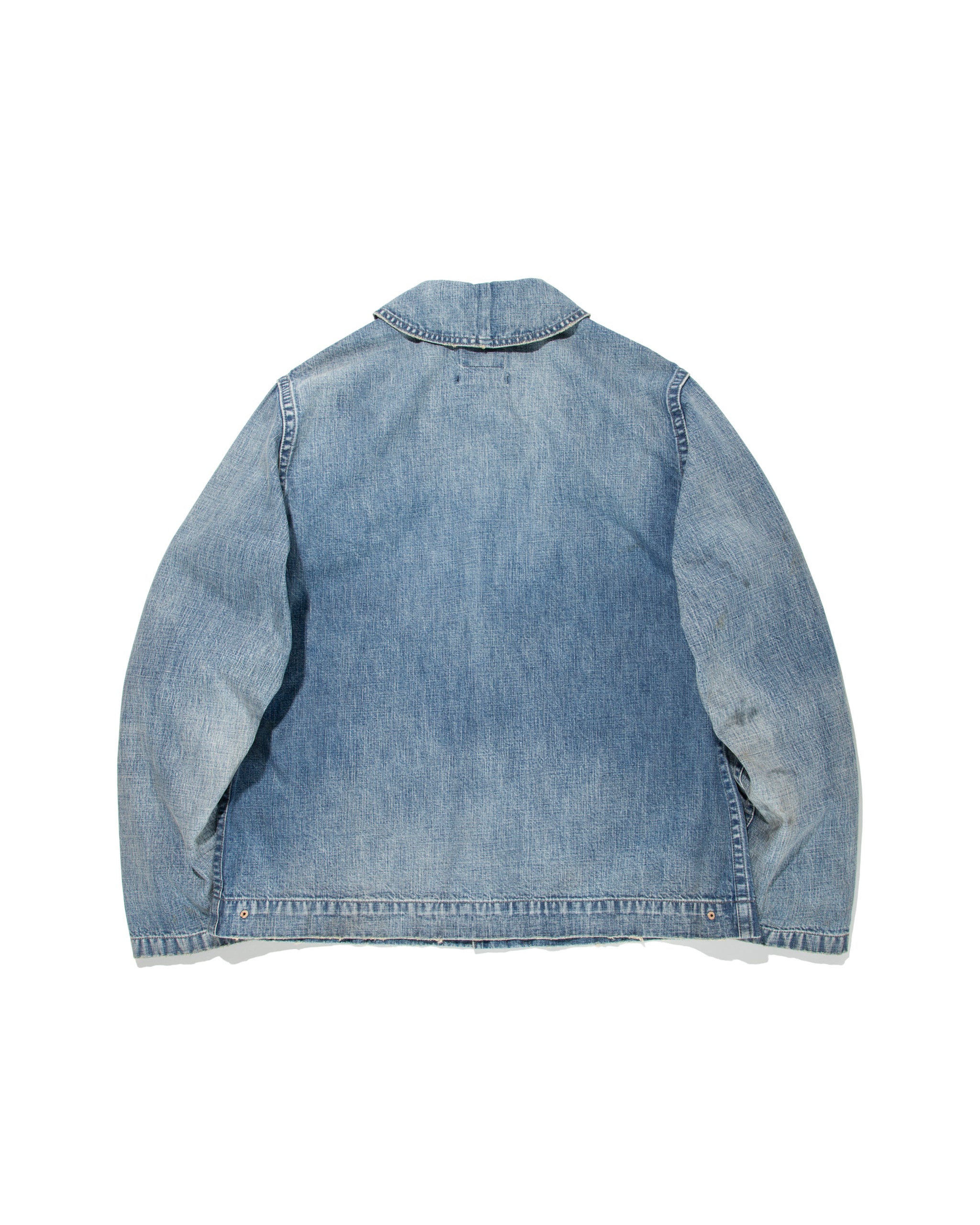 ジャケット・アウター BOWWOW USN M43 DUNGAREE JUMPER, SHAWL CO USN M43 DUNGAREE JUMPER, SHAWL COLLAR – C30 - BOW WOW