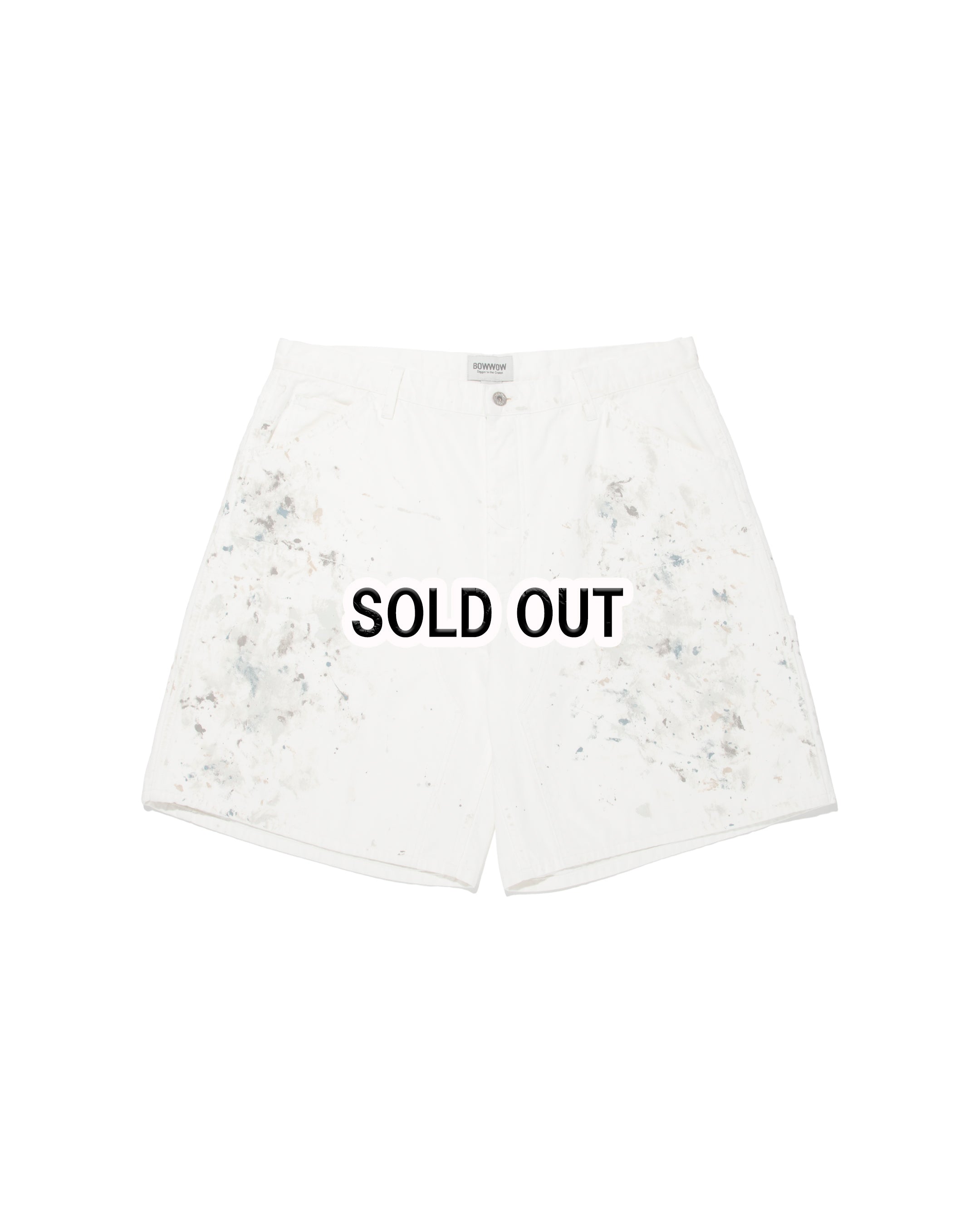 PAINTER'S SPLATTER SHORTS – C30 - BOW WOW, RECOGNIZE
