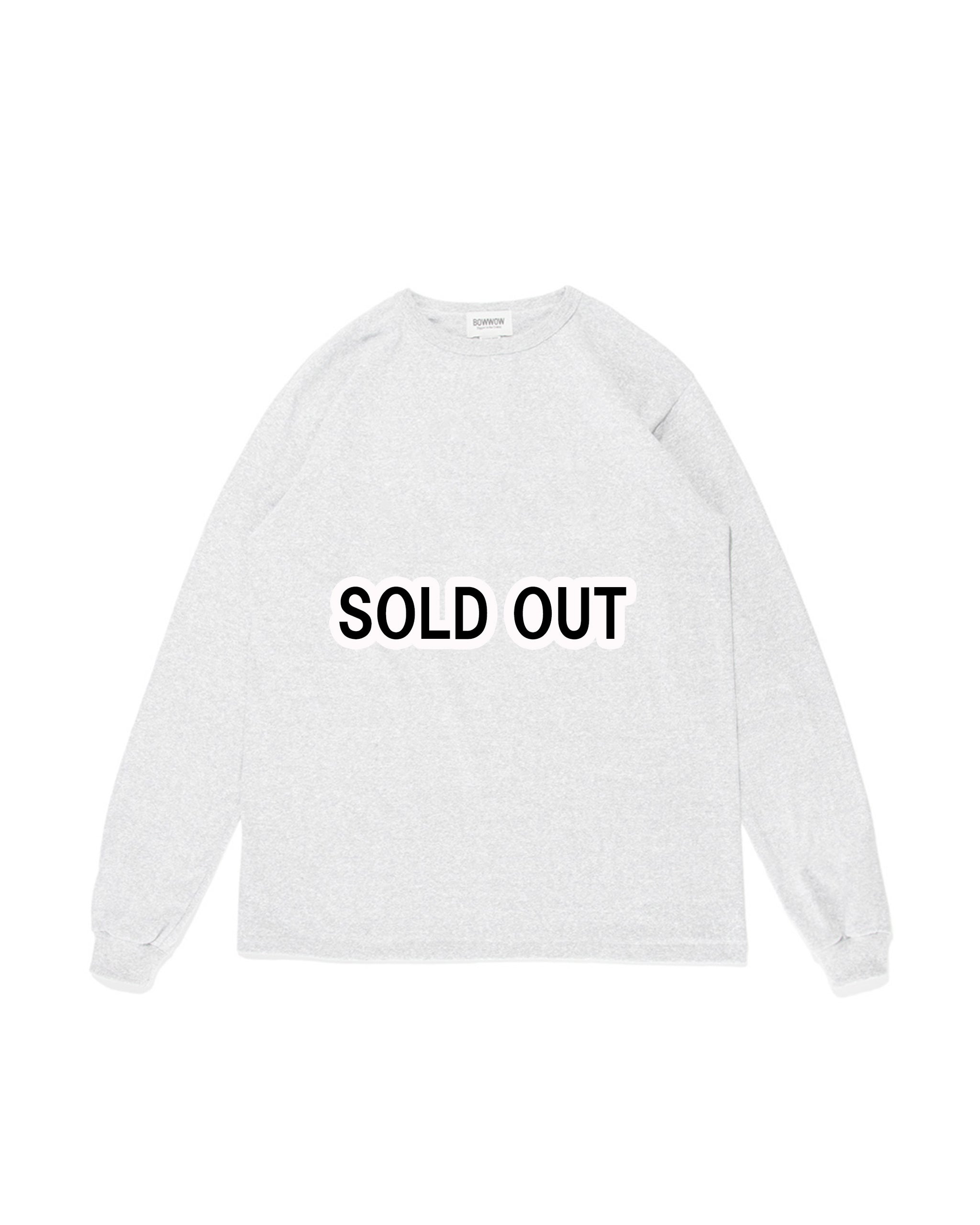 BOWWOW × disney  white sweat shirts BOWWOW / SKETCH APOLLO SWEATSHIRTS (BW242-SASS)