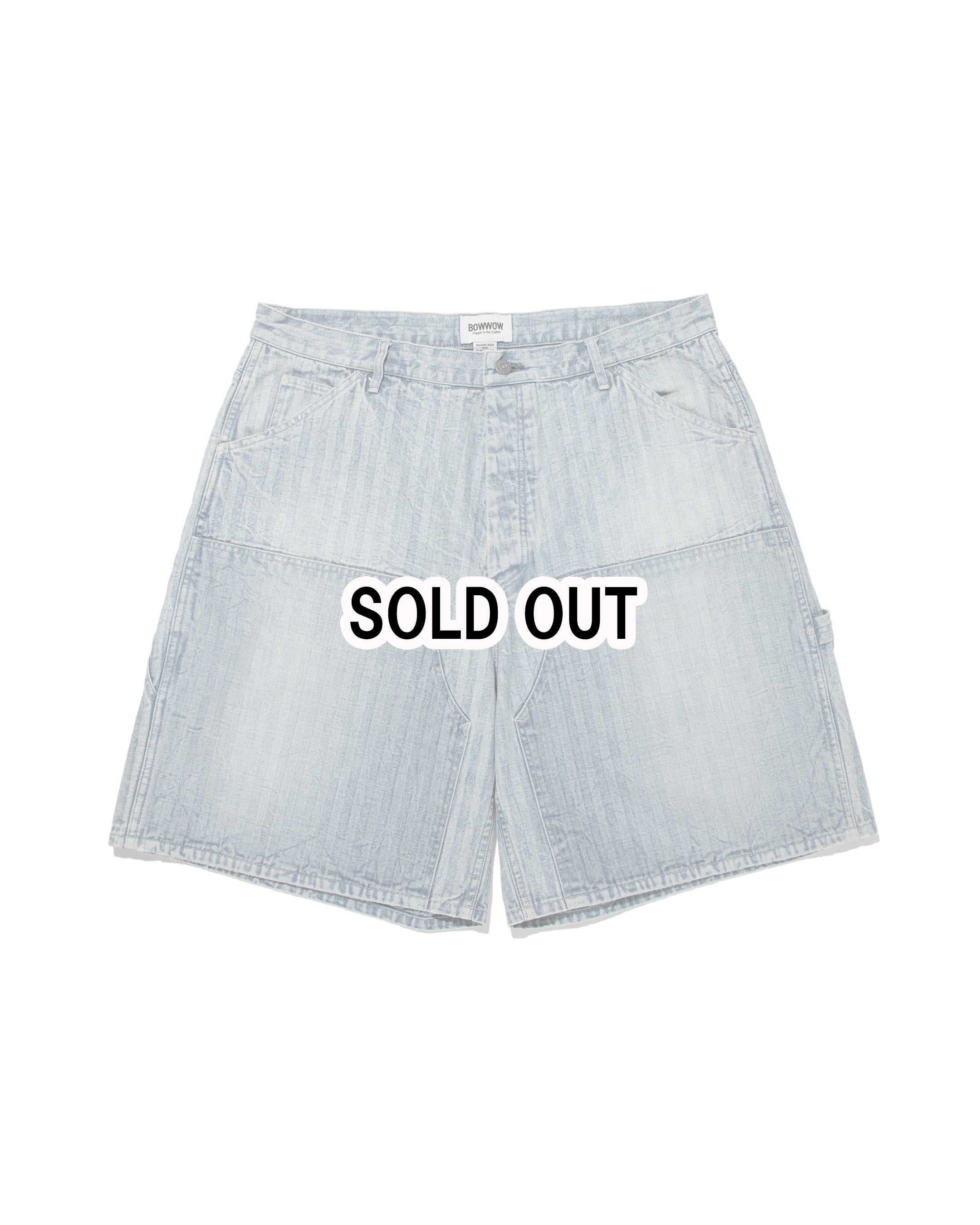 bowwow DOUBLE KNEE PAINTER SHORTS ショーツ