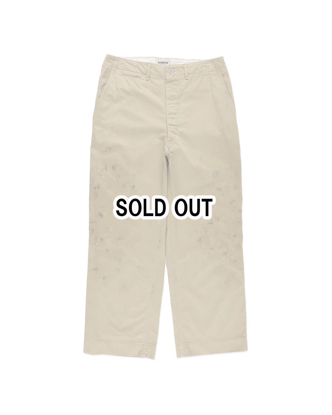 41 KHAKI TROUSERS AGED – C30 - BOW WOW, RECOGNIZE FLAGSHIP SHOP