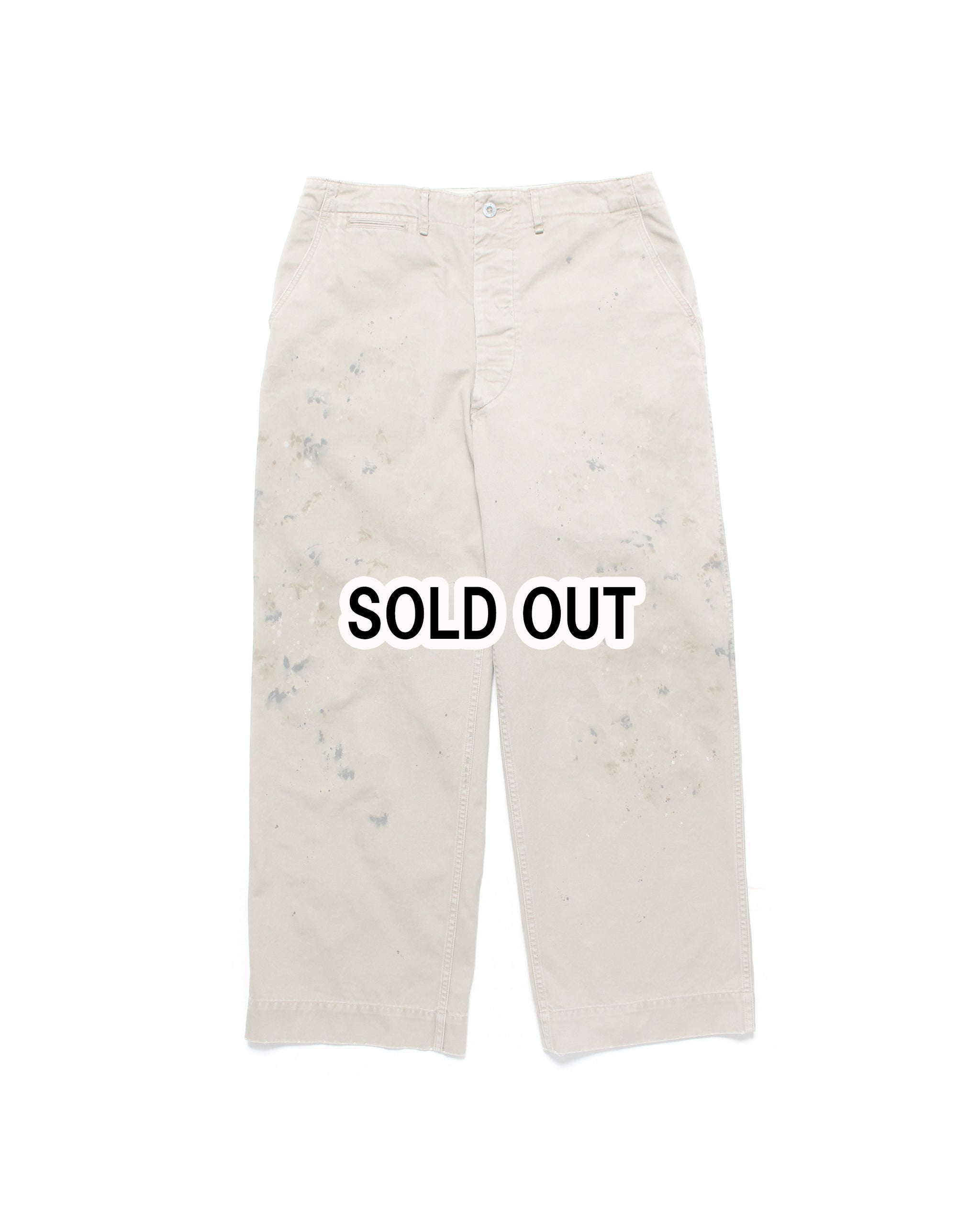 M41 CHINO TROUSERS (Metal button) – C30 - BOW WOW, RECOGNIZE M41 CHINO TROUSERS (Metal button) – C30 - BOW WOW, RECOGNIZE