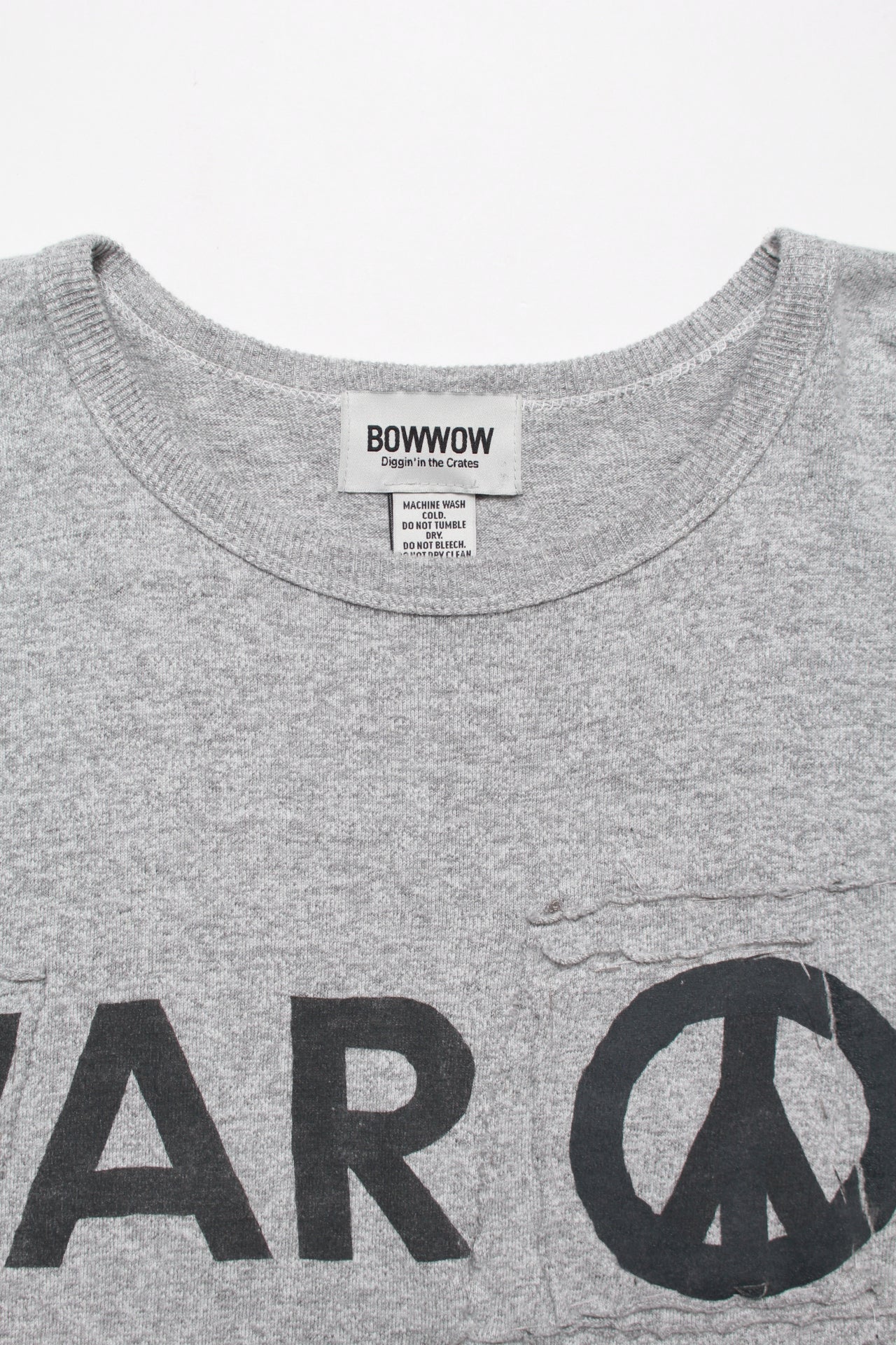 WAR PEACE 88/12 REMAKE TEE – C30 - BOW WOW, RECOGNIZE FLAGSHIP SHOP