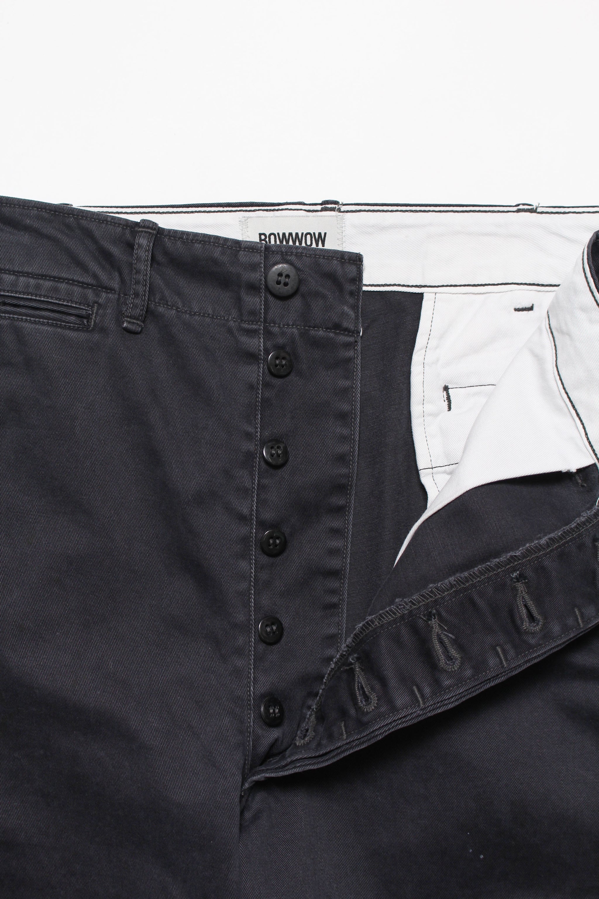 BLACK WORK TROUSERS AGED – C30 - BOW WOW, RECOGNIZE FLAGSHIP SHOP