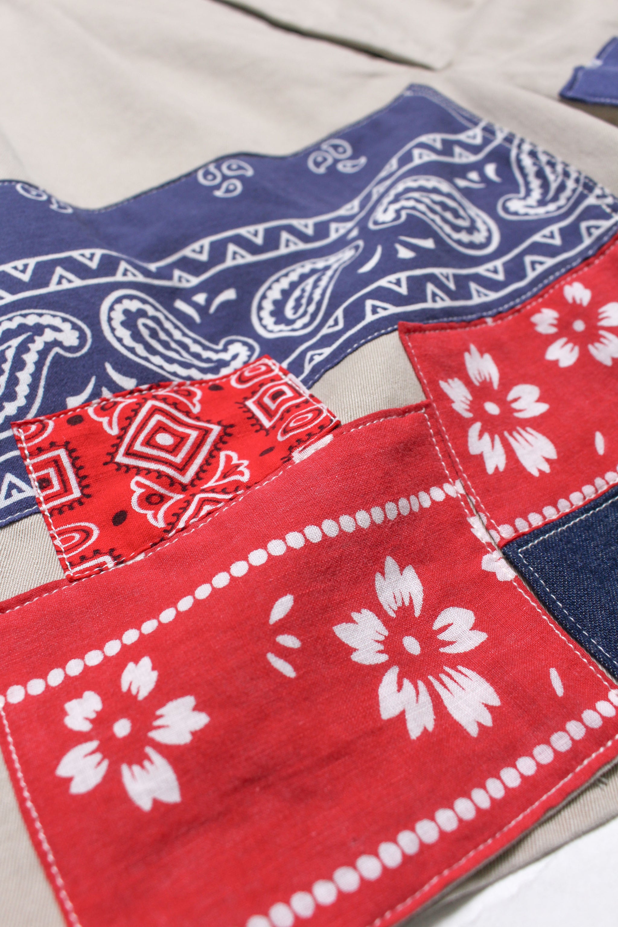 BANDANA REMADE CHINO SHORTS – C30 - BOW WOW, RECOGNIZE FLAGSHIP SHOP