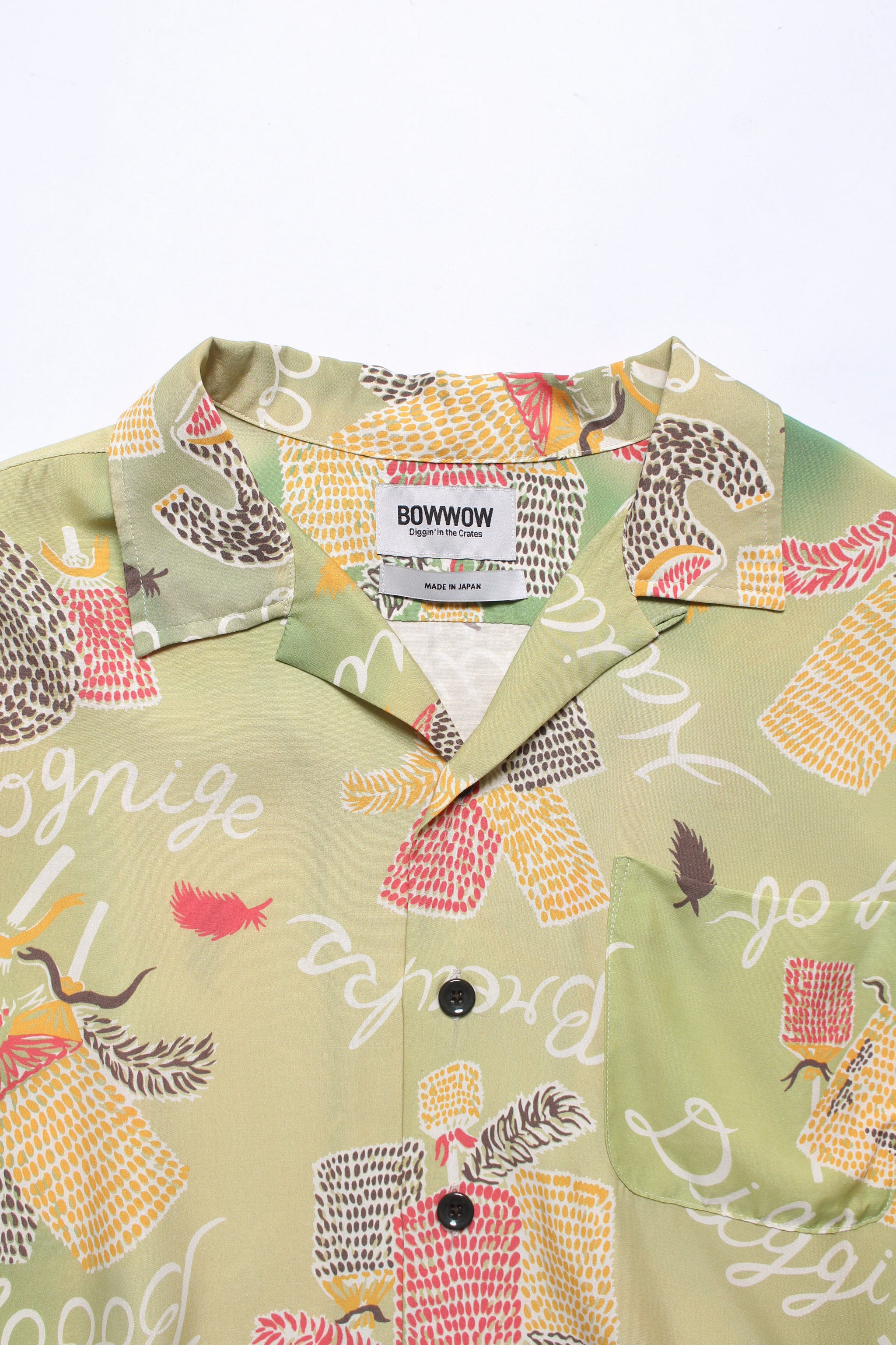 BOW WOW×RECOGNIZE】 HAWAIIAN BREAKS HAWAIIAN SHIRTS SUNBURN – C30 