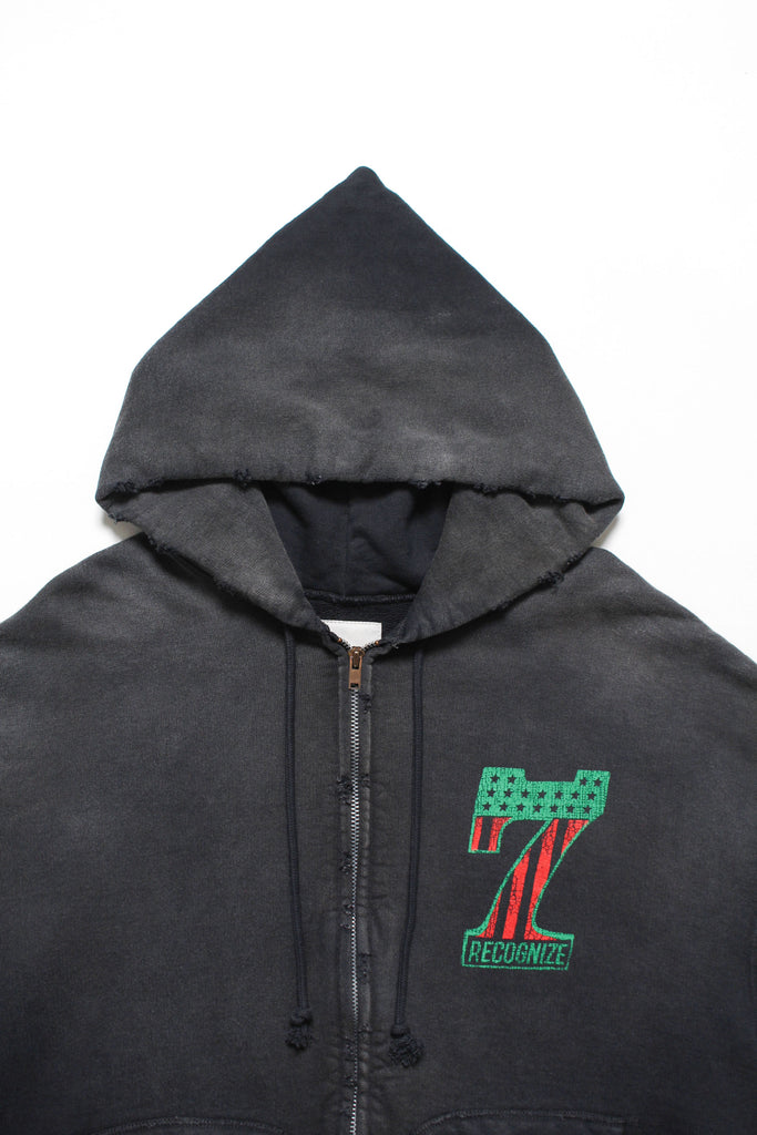 7 VINYL ZIP HOODIE AGED – C30 - BOW WOW, RECOGNIZE FLAGSHIP SHOP