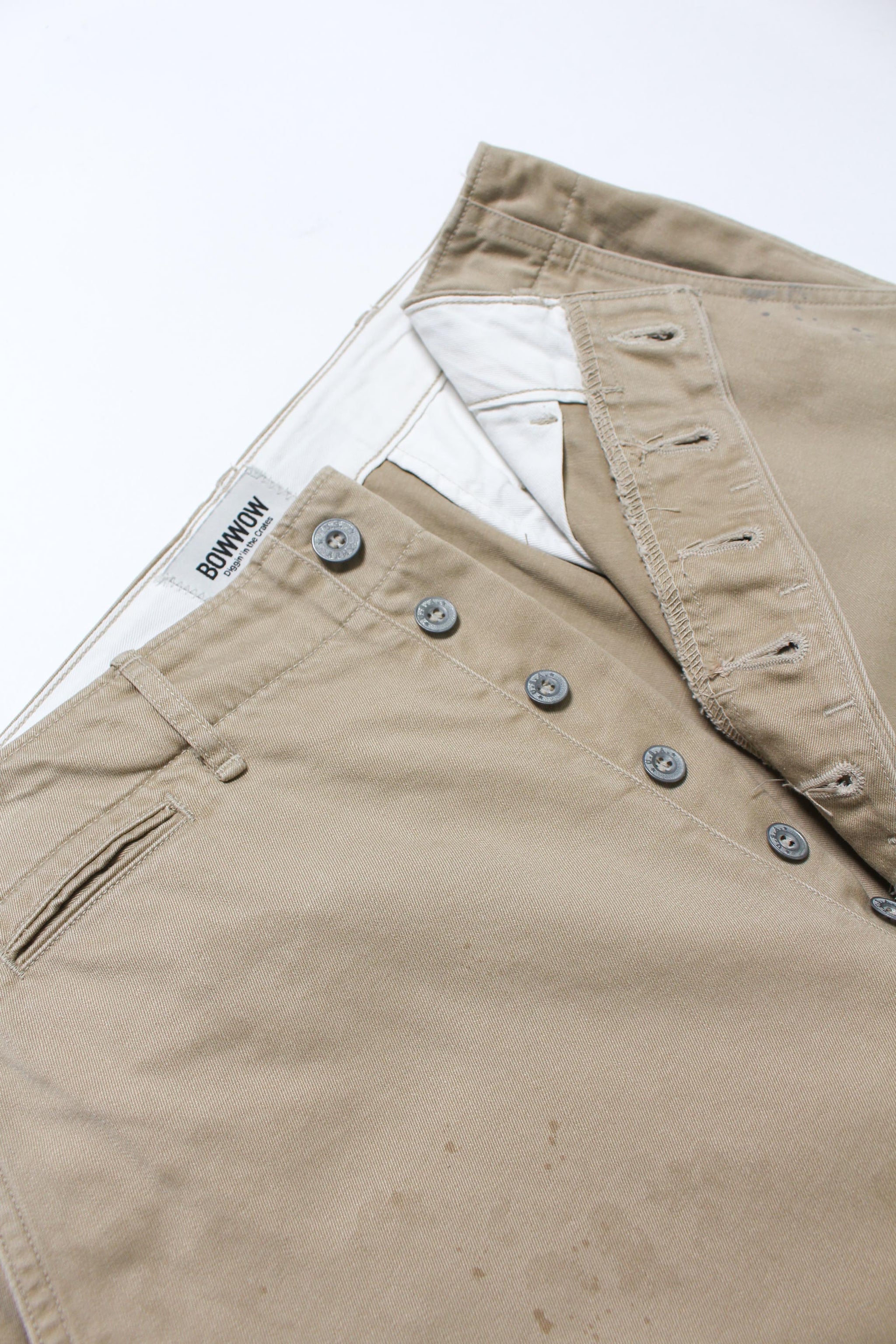41 KHAKI TROUSERS AGED – C30 - BOW WOW, RECOGNIZE FLAGSHIP SHOP