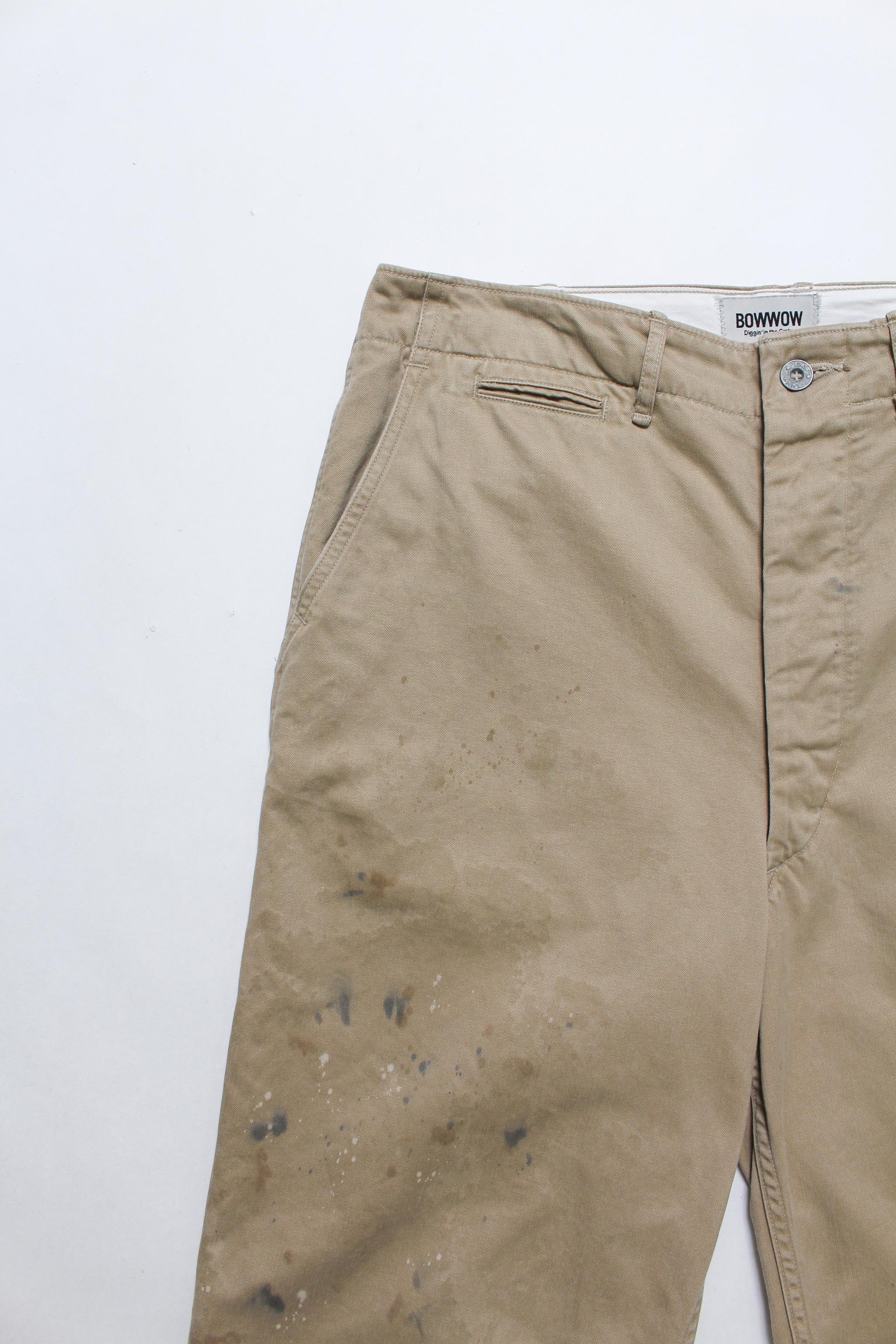 41 KHAKI TROUSERS AGED – C30 - BOW WOW, RECOGNIZE FLAGSHIP SHOP