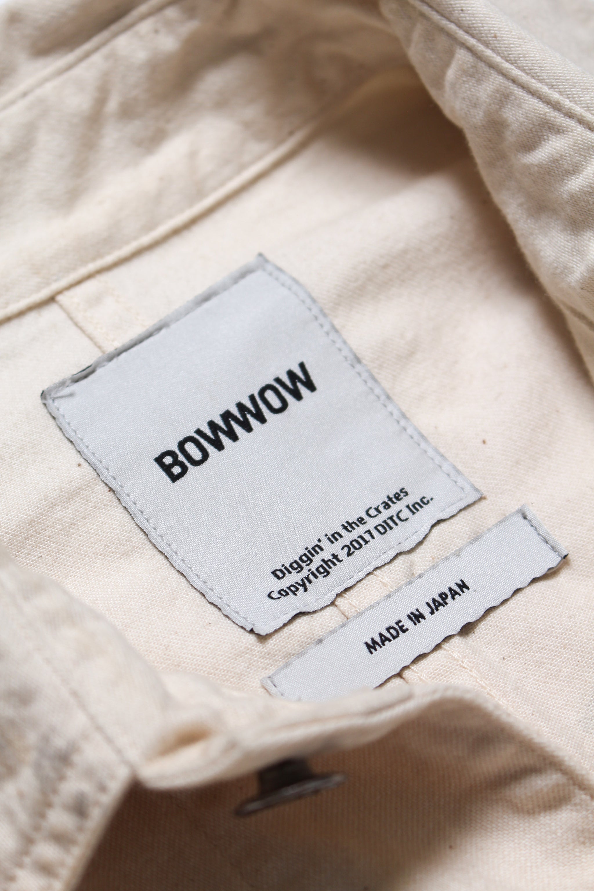 THE BOW WOW JOURNAL CHORE COAT AGED – C30 - BOW WOW, RECOGNIZE