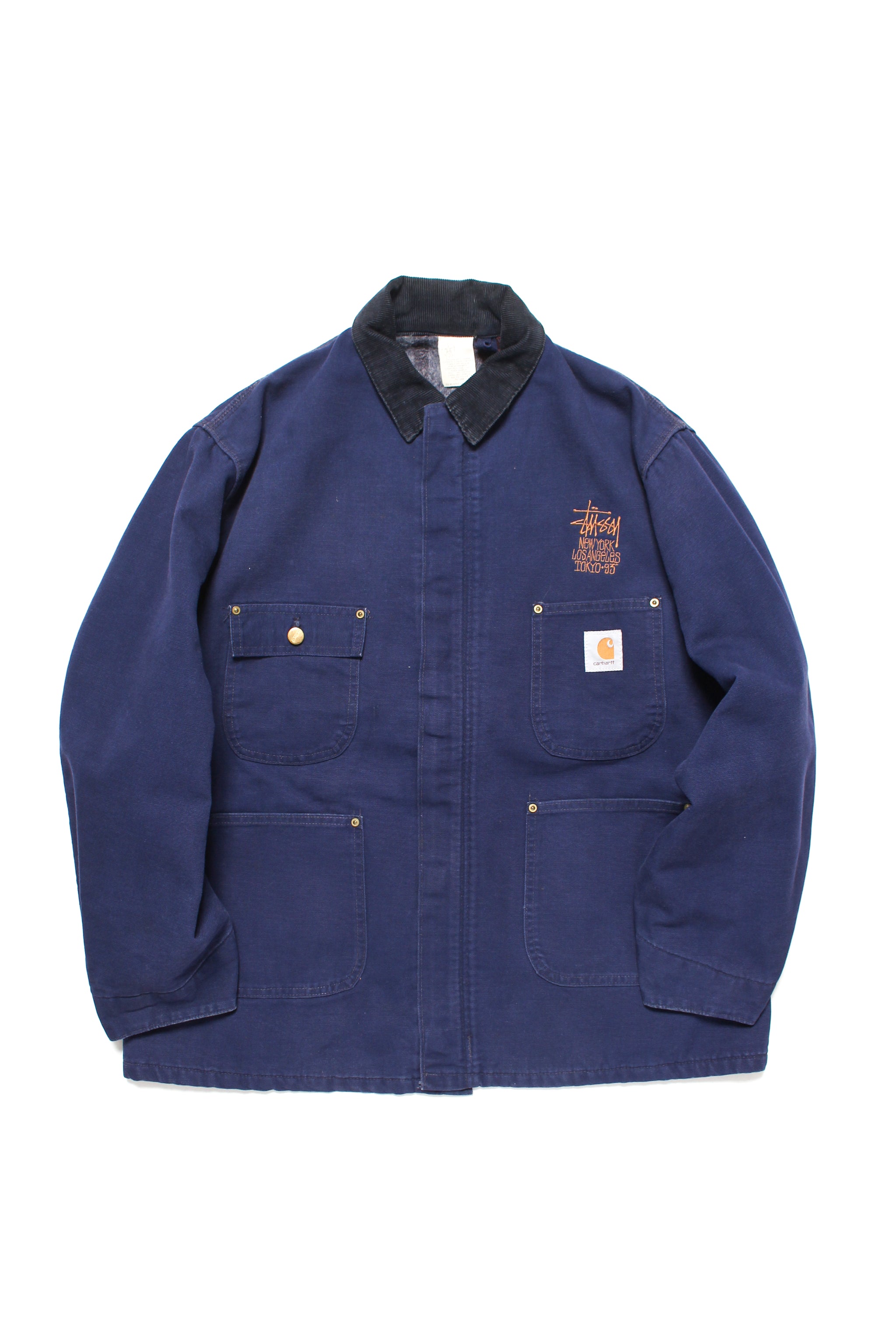 USED in STOCK】STUSSY × CARHARTT - NY, LA, TOKYO EDITION CHORE COAT '9 – C30  - BOW WOW, RECOGNIZE FLAGSHIP SHOP