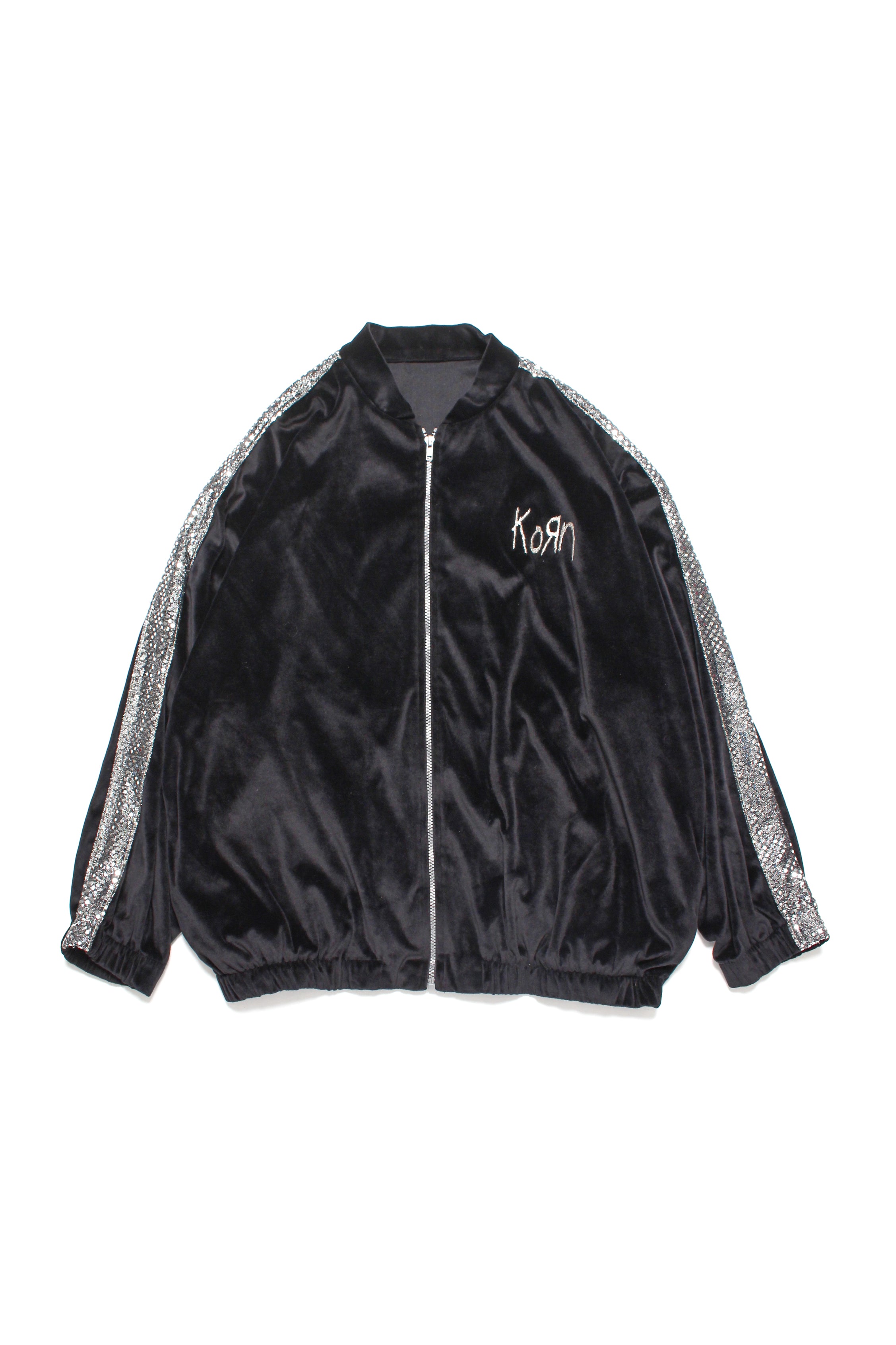 USED in STOCK】KORN – GIANT OFFICIAL VELOUR JERSEY 90s – C30 - BOW