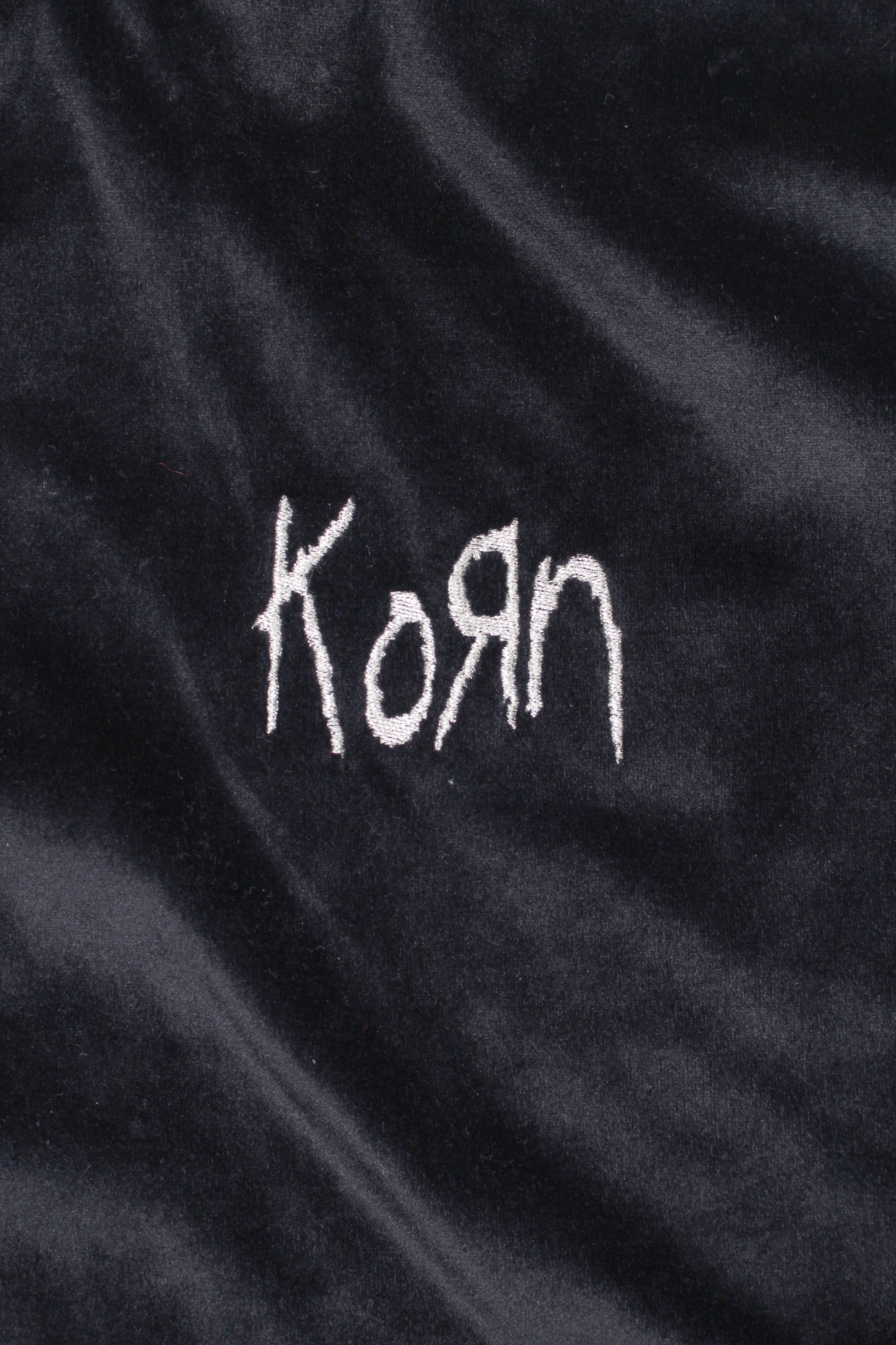 USED in STOCK】KORN – GIANT OFFICIAL VELOUR JERSEY 90s – C30