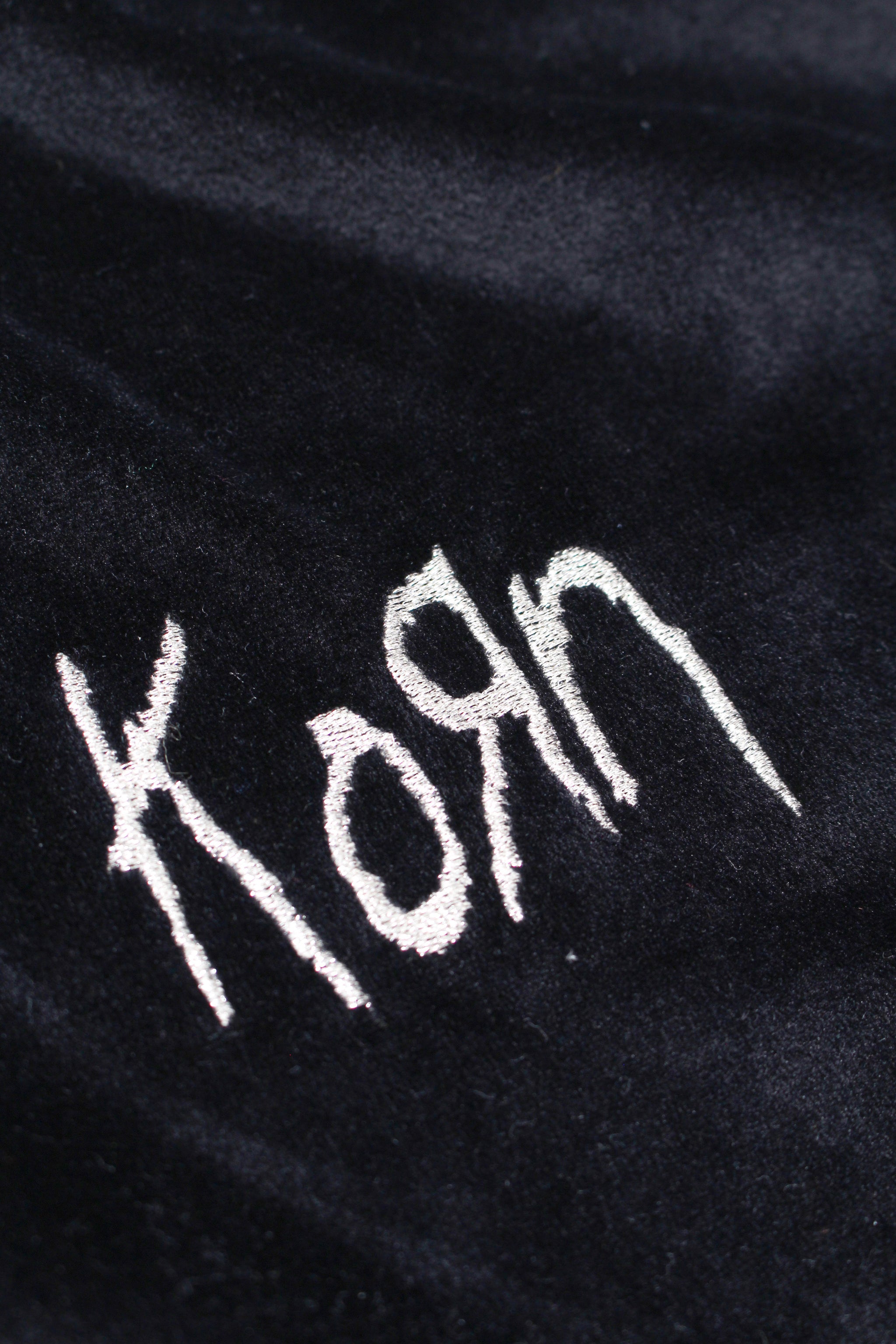 USED in STOCK】KORN – GIANT OFFICIAL VELOUR JERSEY 90s – C30