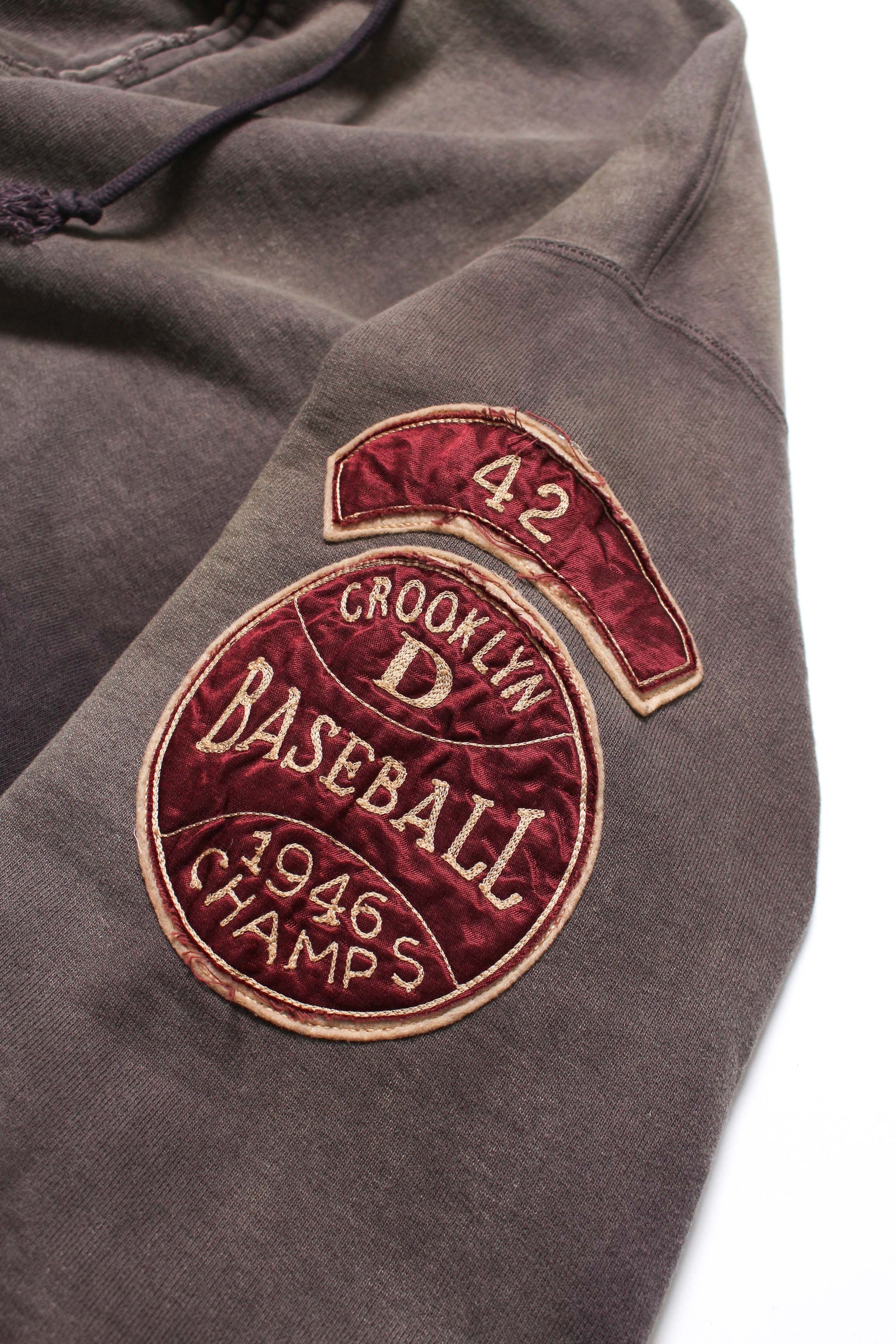 BASEBALL CHAMPION ZIP HOODIE AGED – C30 - BOW WOW, RECOGNIZE