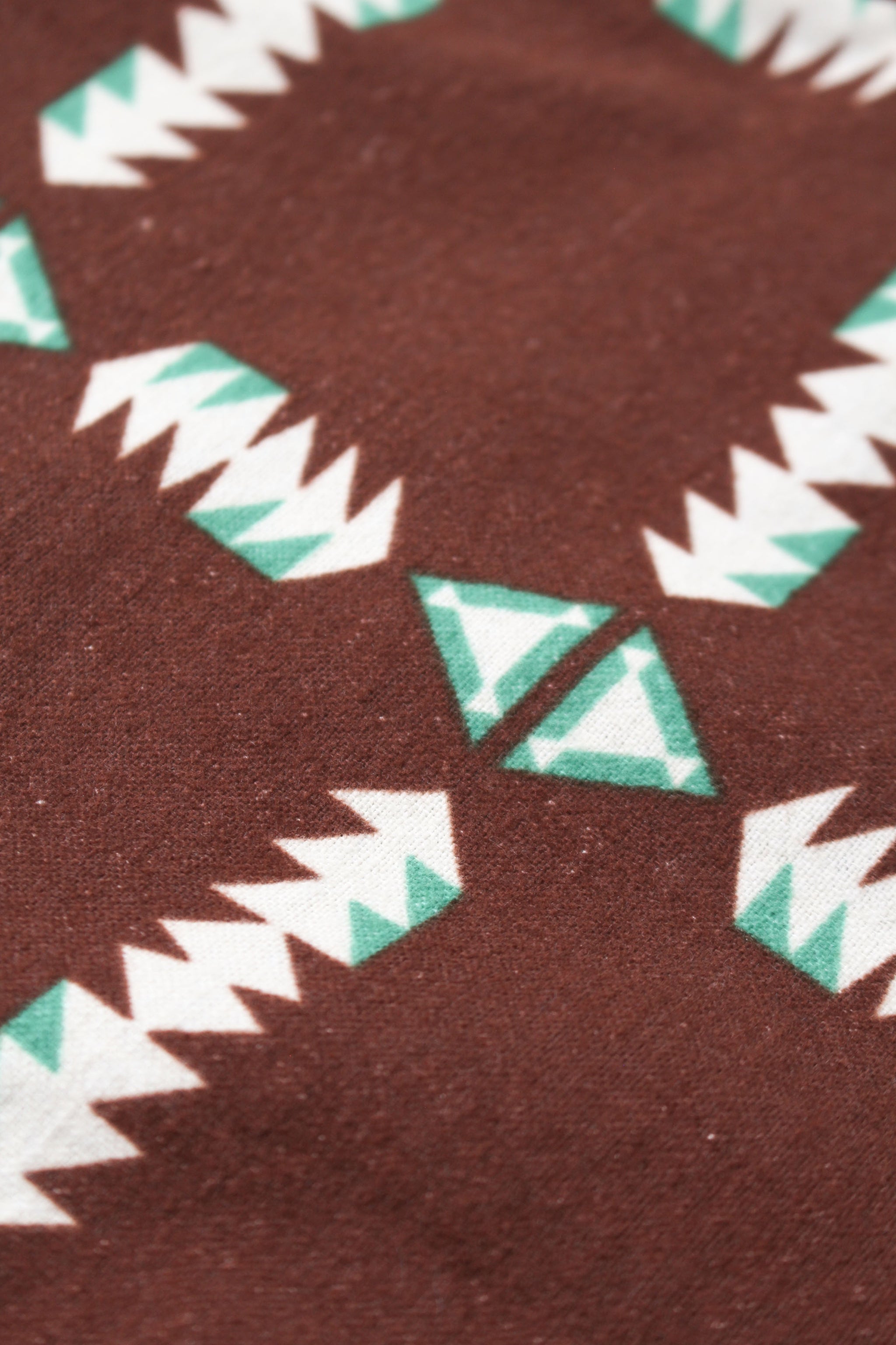 NAVAJO PRINT FLANNEL SHIRT AGED – C30 - BOW WOW, RECOGNIZE