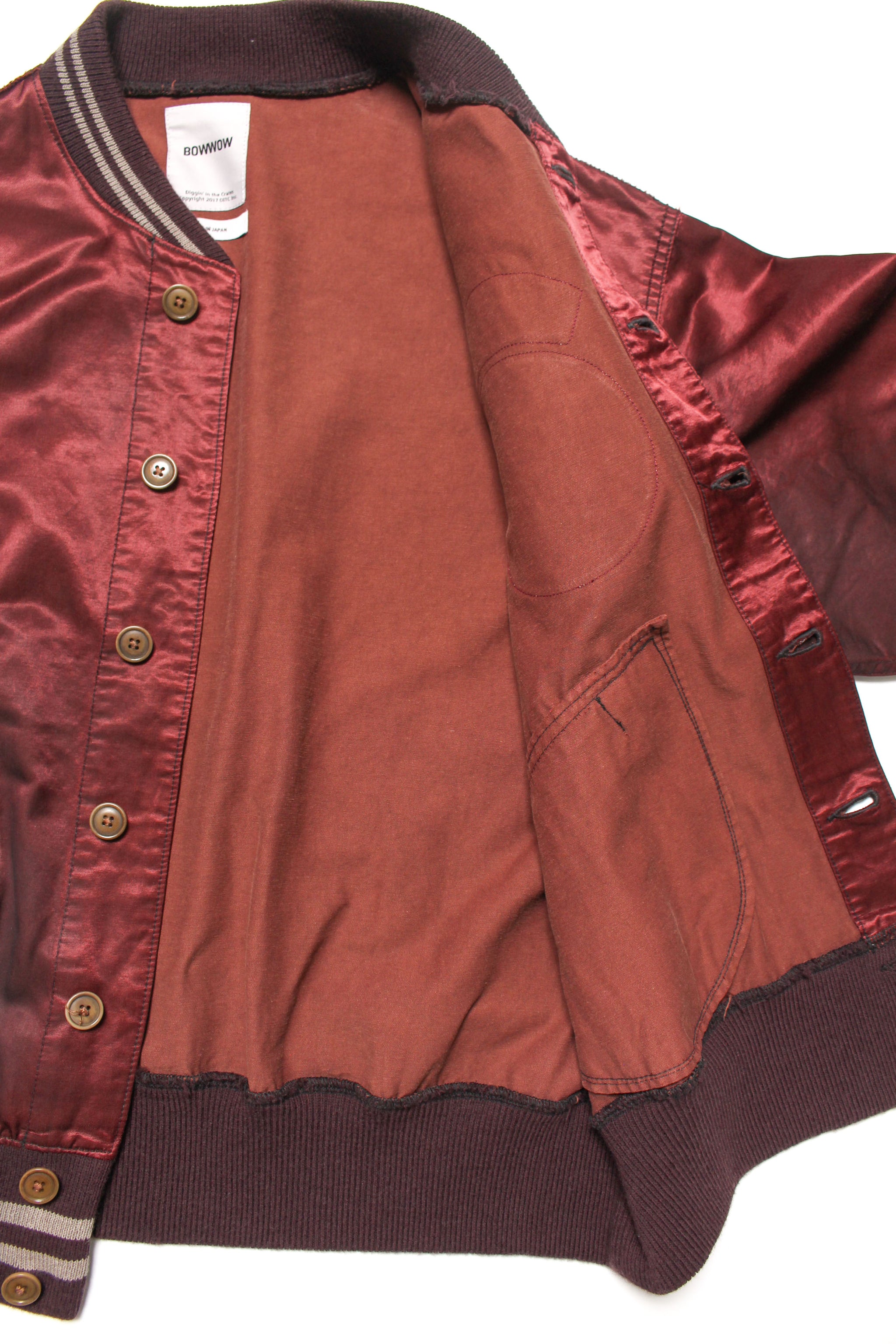 ジャケット・アウター BOWWOW BASEBALL CHAMPION SATIN JACKET BASEBALL CHAMPION SATIN JACKET AGED – C30 - BOW WOW, RECOGNIZE