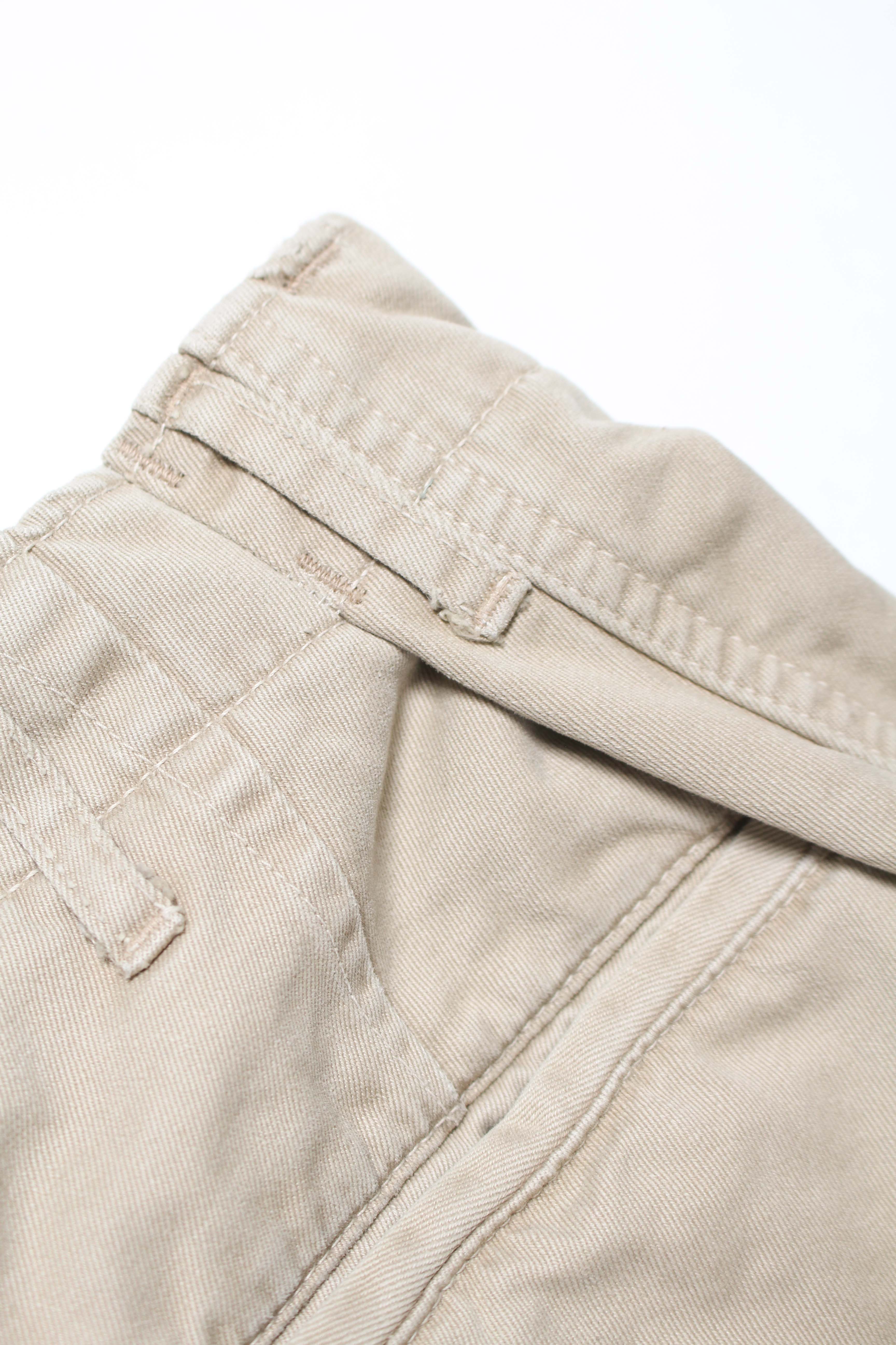 40s U.S.ARMY CHINO TROUSERS DUSTY – C30 - BOW WOW, RECOGNIZE