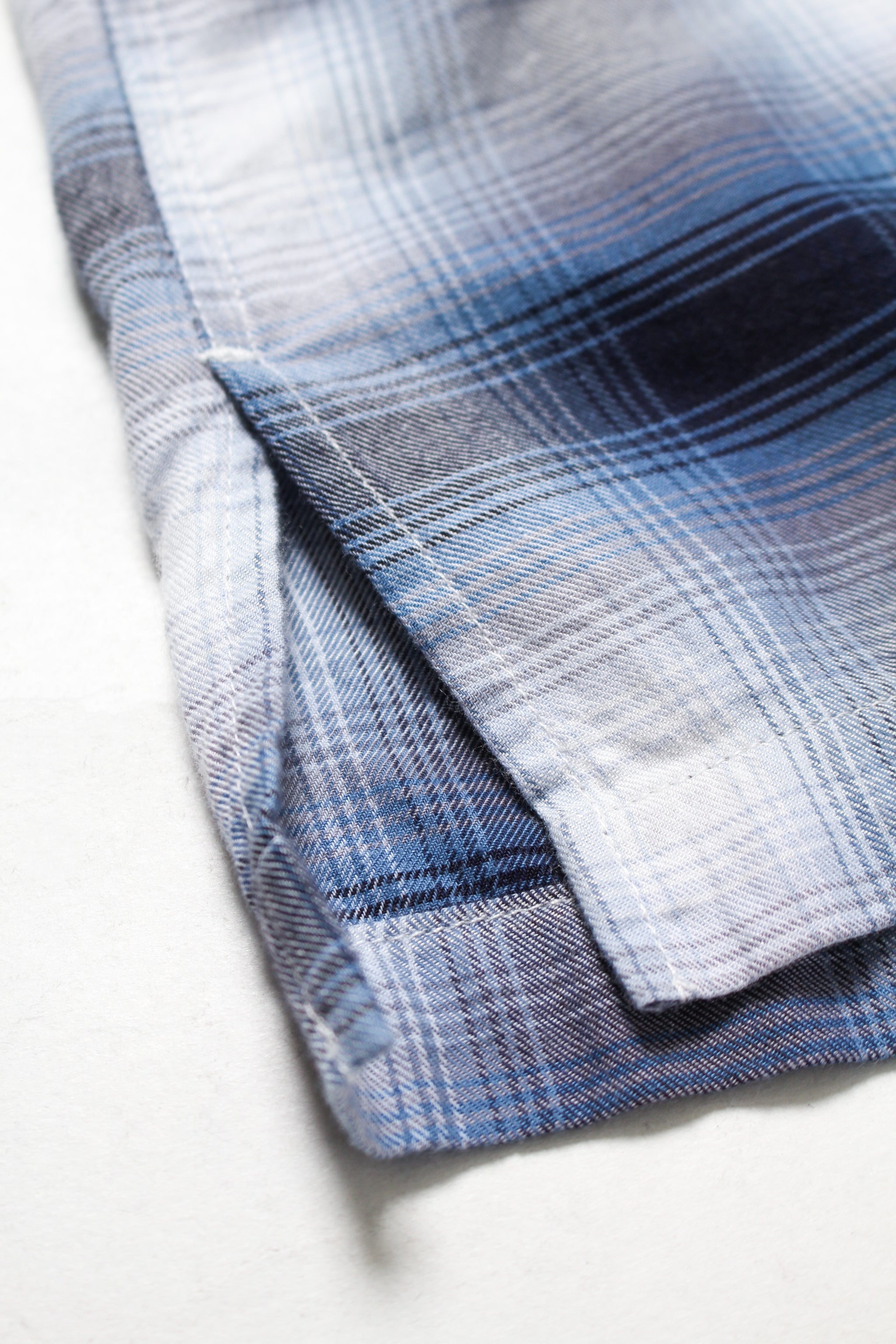 BOW WOW 24AW　RAYON CHECK SHIRTS bowwow 24AW RAYON CHECK SHIRTS REPAIRED