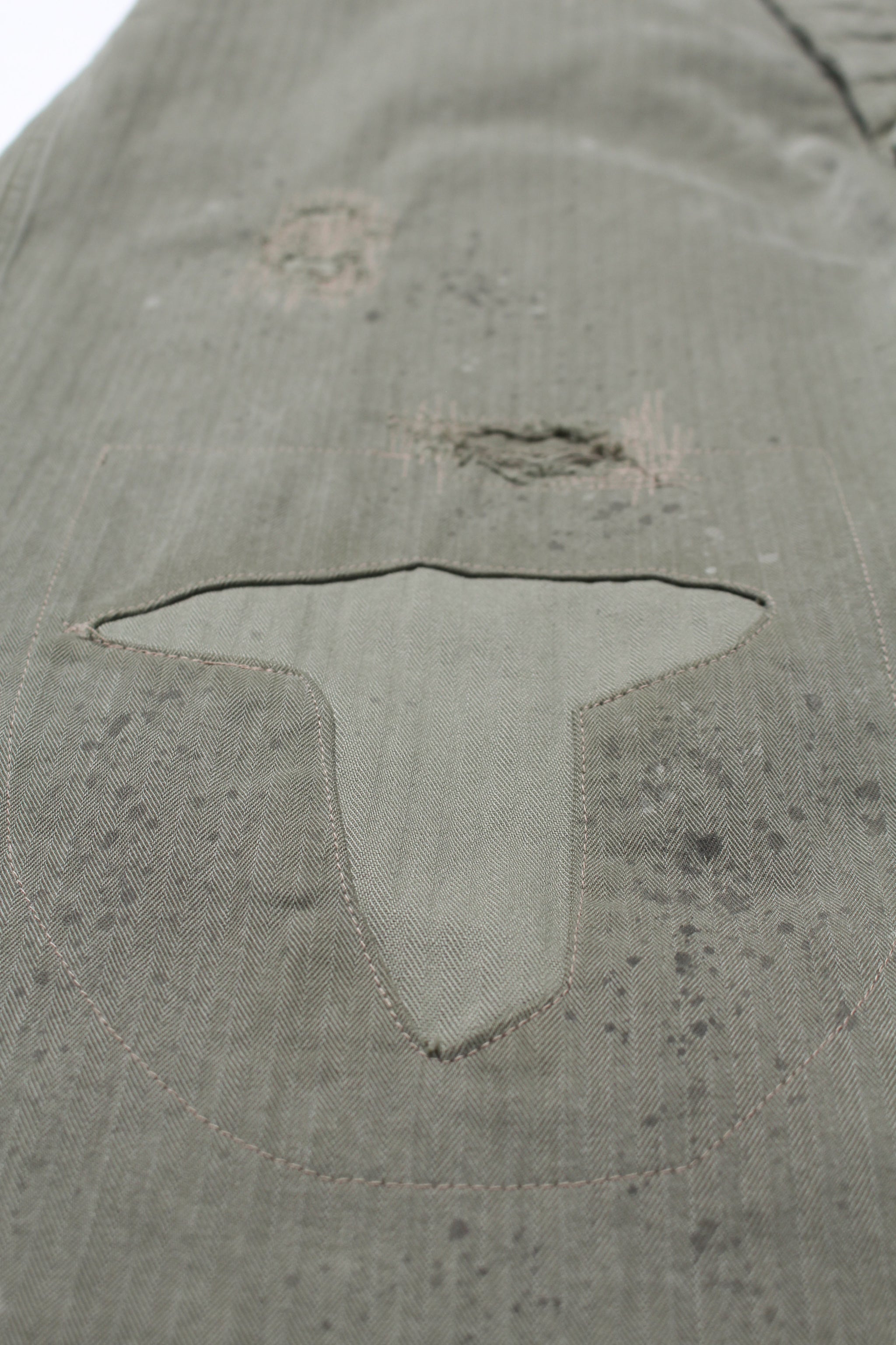 M43HBTジャケットパンツ m43fj 1940's U.S.Army M-43 H.B.T.