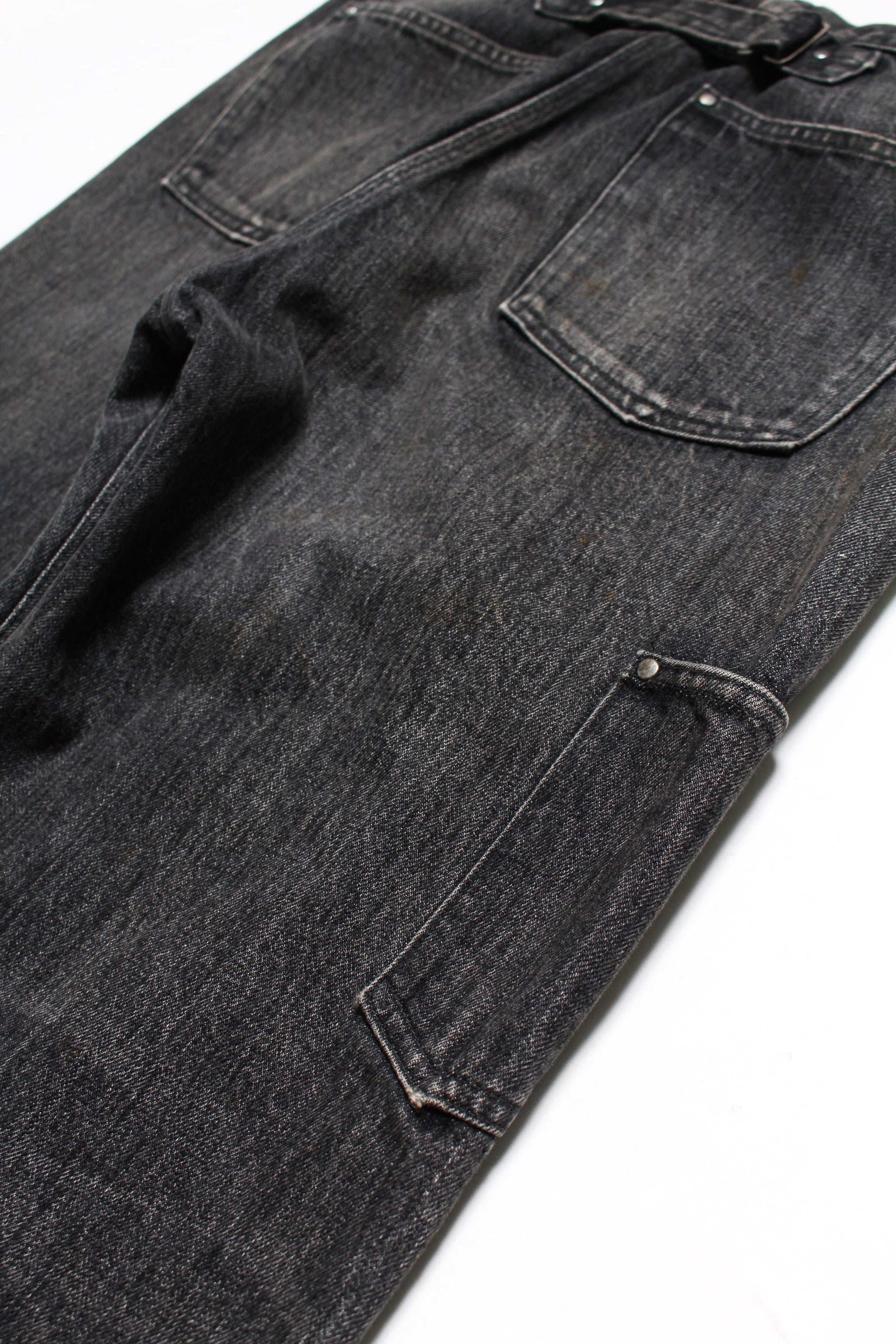 30S BLACK DENIM PANTS REPAIRED – C30 - BOW WOW, RECOGNIZE