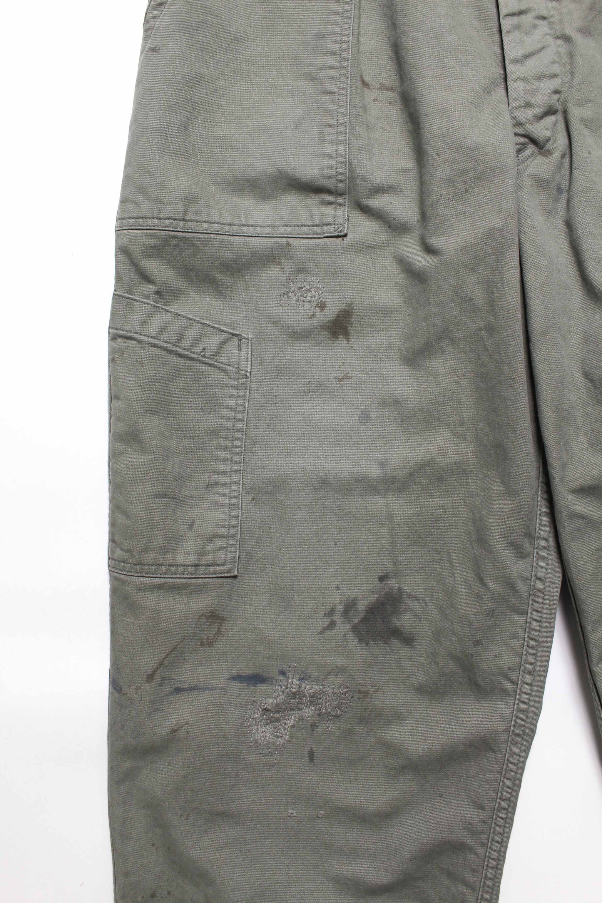 REPAIRED USAF MECHANIC PANTS – C30 - BOW WOW, RECOGNIZE FLAGSHIP SHOP
