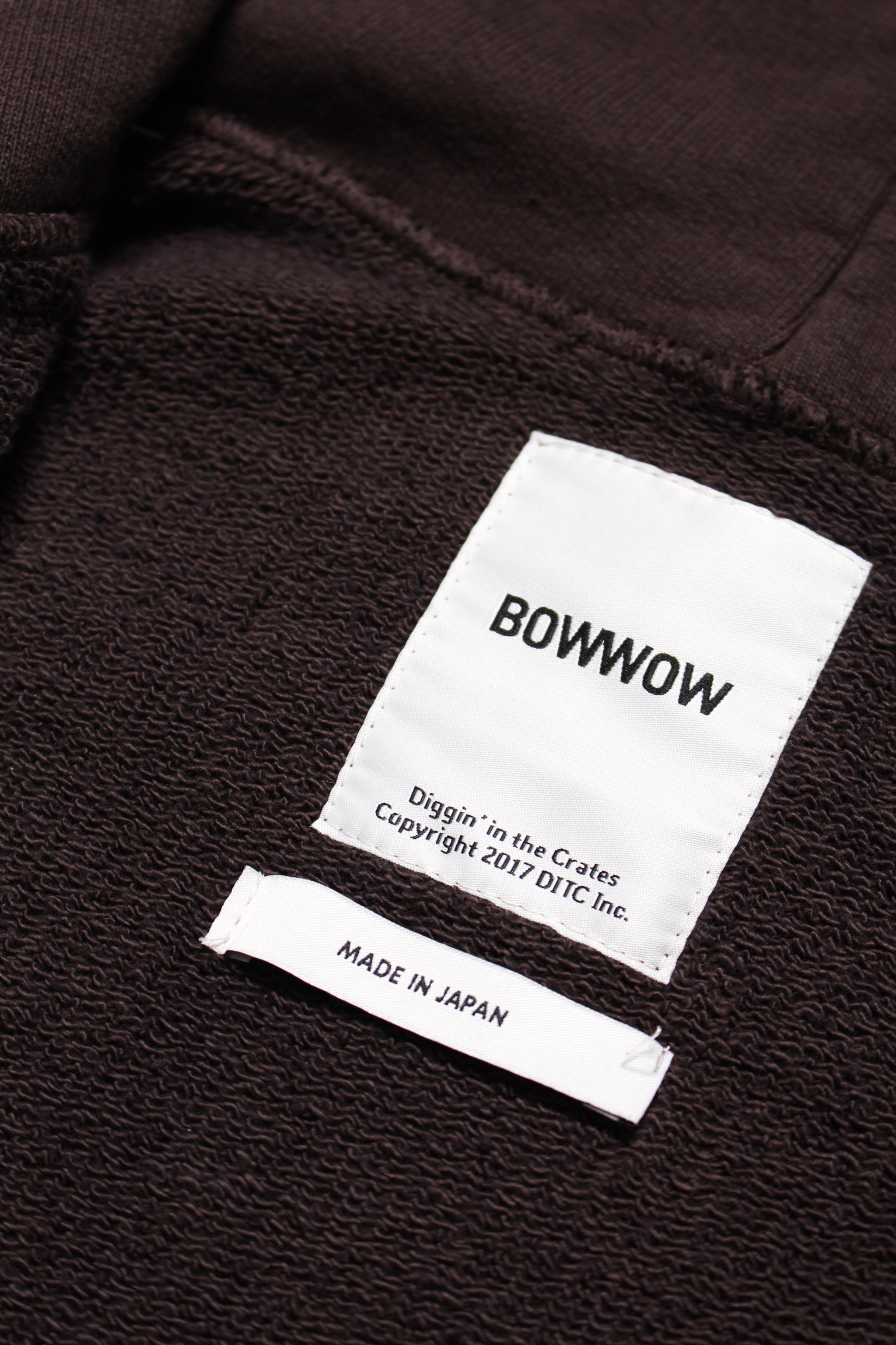 ZIP SWEAT HOODIE – C30 - BOW WOW, RECOGNIZE FLAGSHIP SHOP