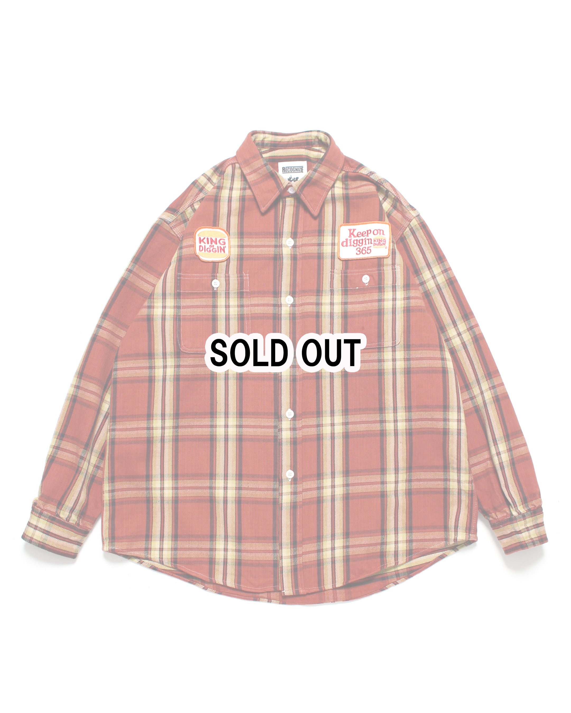 RECOGNIZE KOD FLANNEL SHIRTS XLsize - fountainheadsolution.com