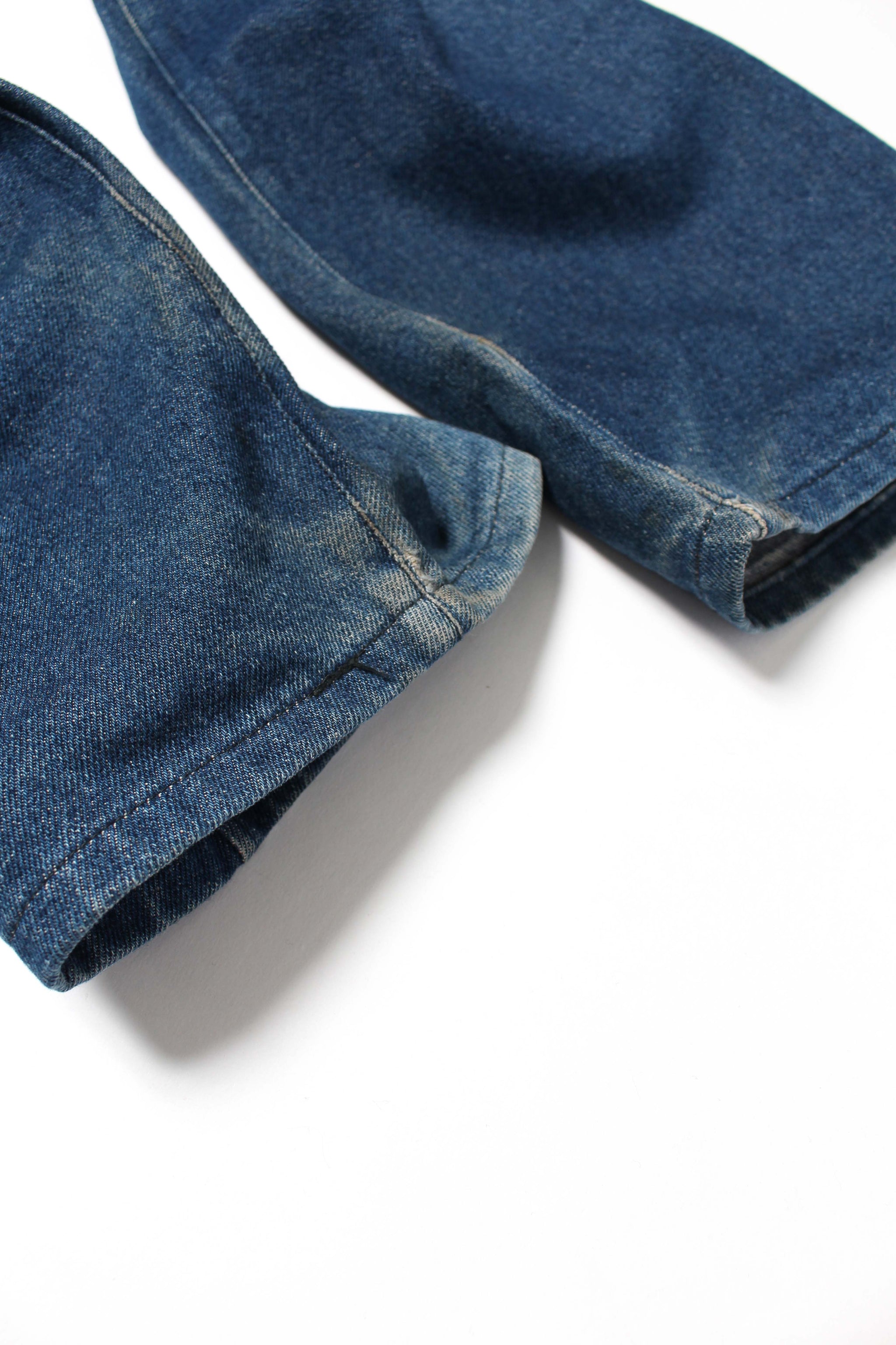 GOODENOUGH LEATHER & DENIM BAKER PANTS 