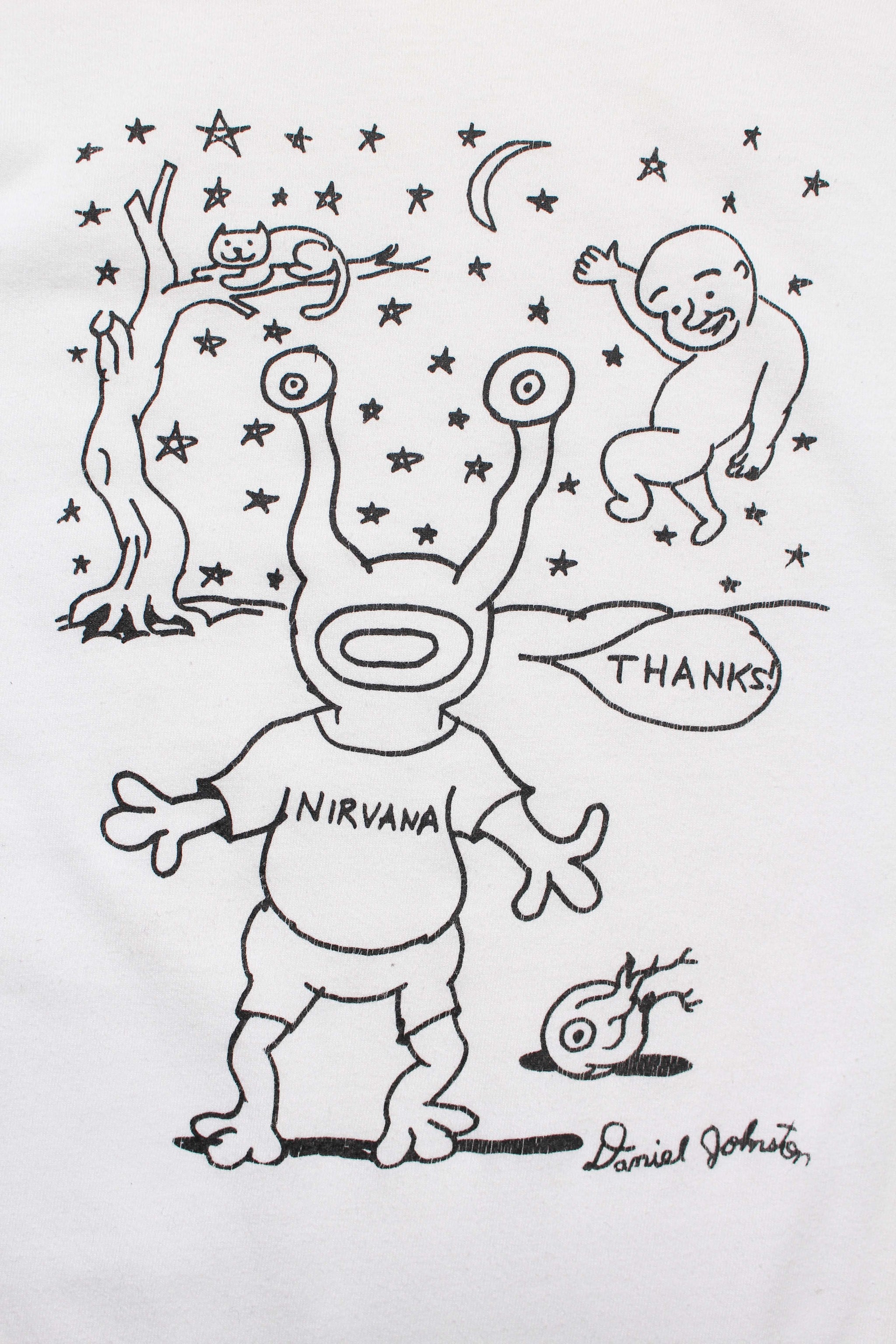 DANIEL JOHNSTON】NIRVANA LONG SLEEVE TEE – C30 - BOW WOW, RECOGNIZE FLAGSHIP  SHOP